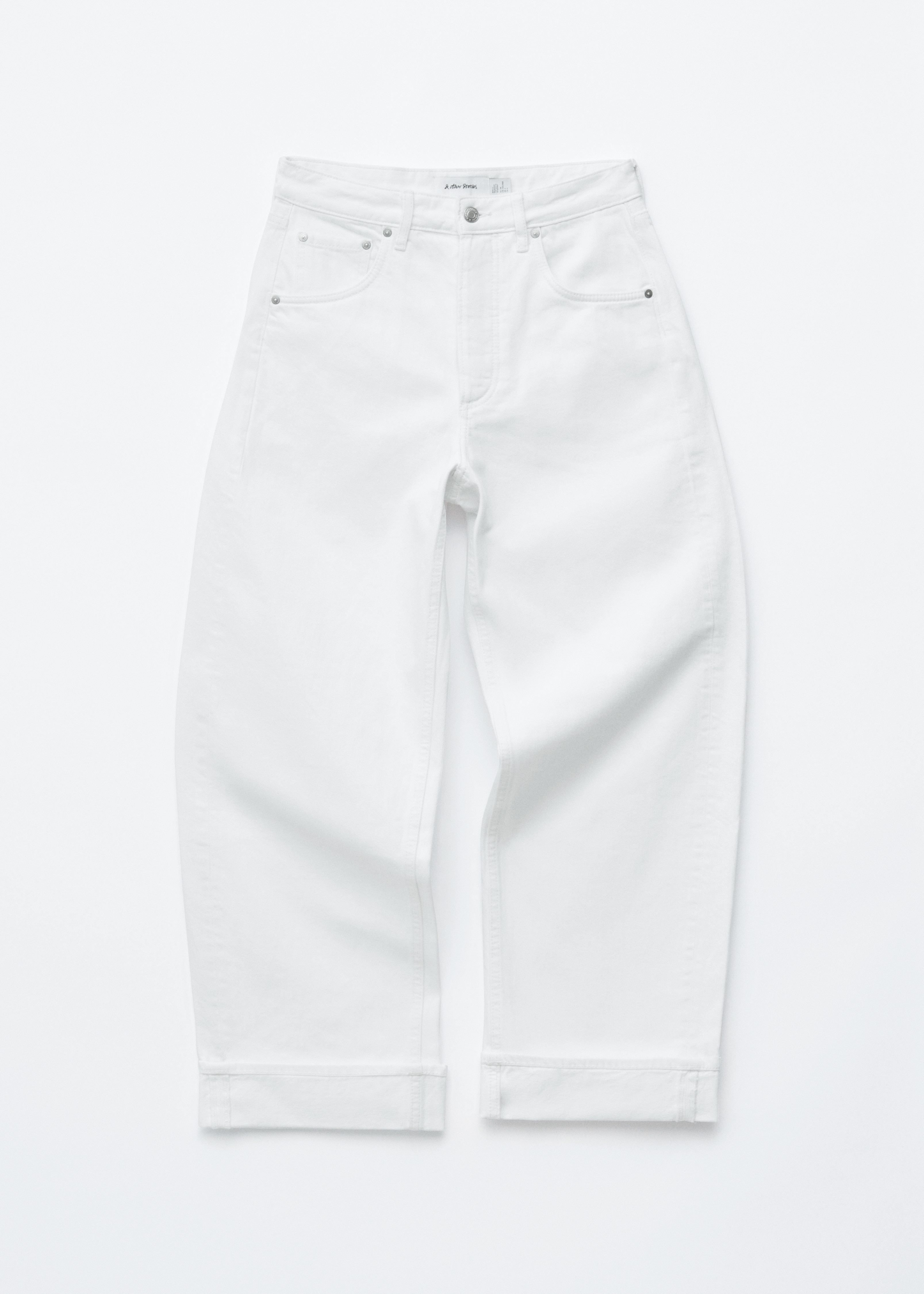 Jean barrel - Blanc/Brun rouille/Bleu clair/Bleu foncé/Kaki clair/Bleu moyen/Vert kaki/Noir/Marron foncé