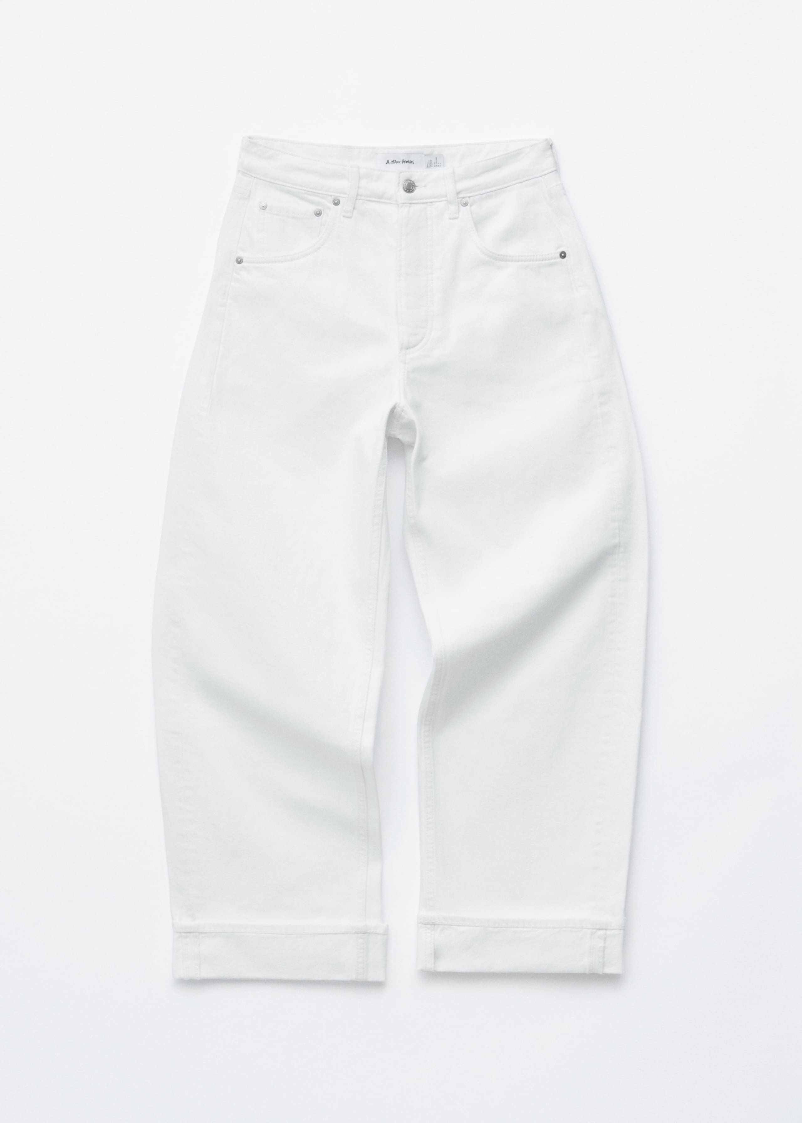 Image of Barrel-Leg Jeans