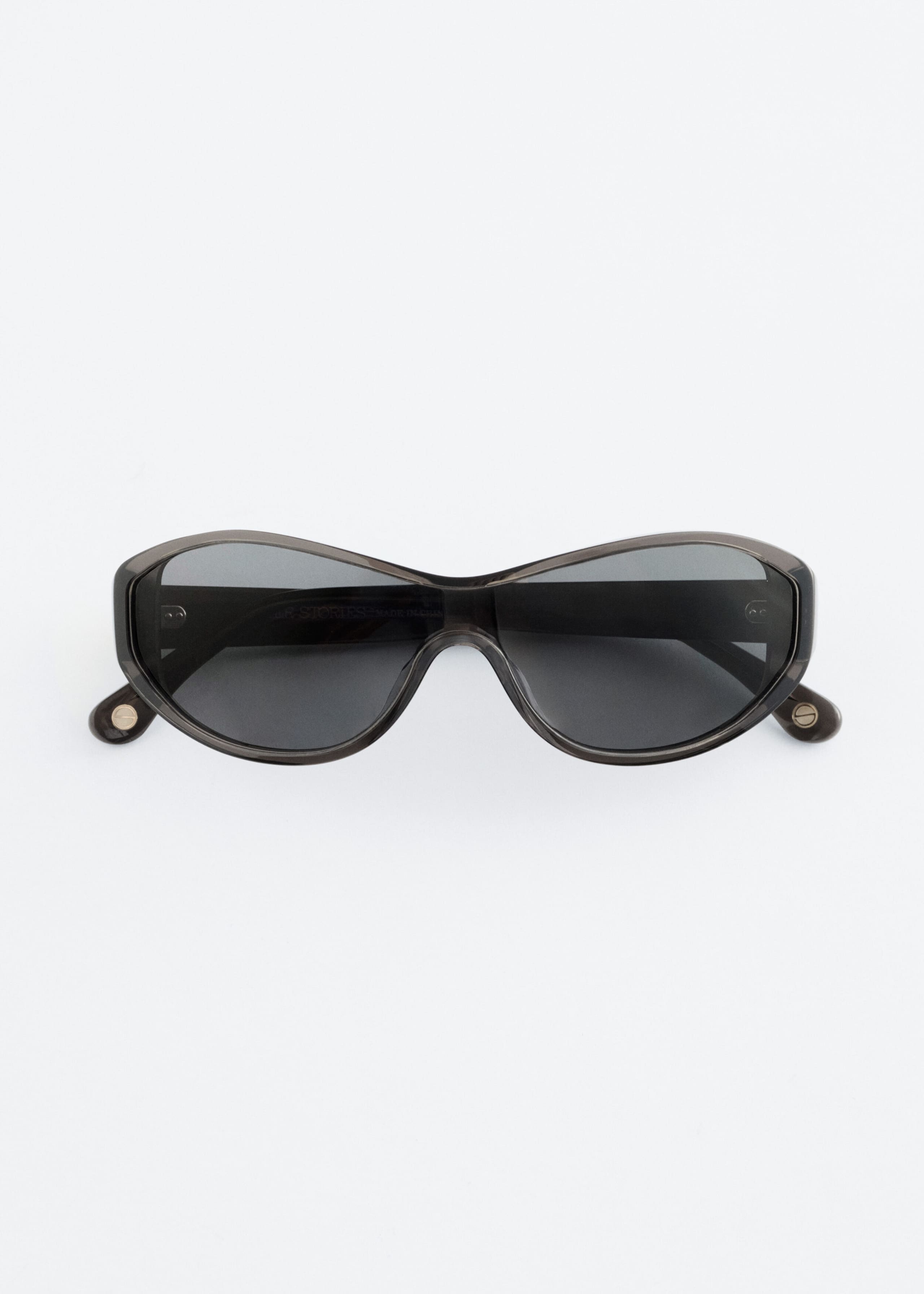 Image of Oval Acetate Sunglasses