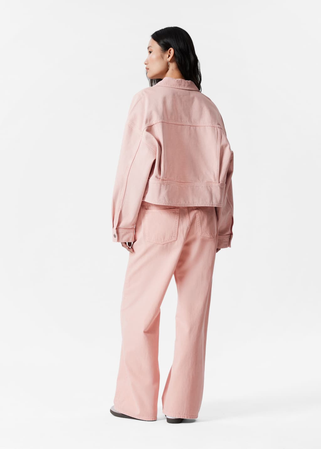 Image of Kastenförmige Jeansjacke