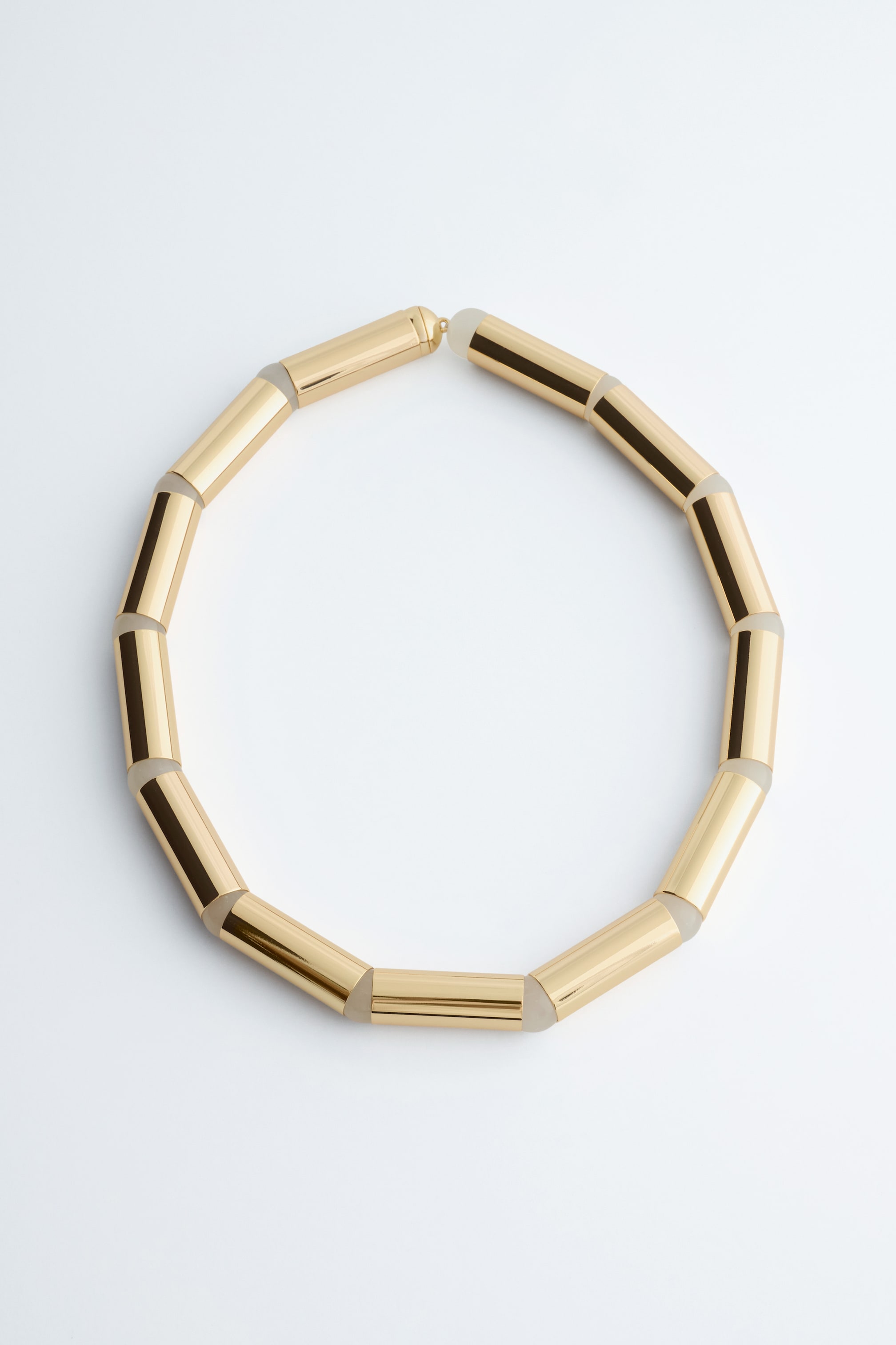 הצגת תמונה גדולה יותר: Polished Brass Necklace - זהב - Ladies | H&M IL 1