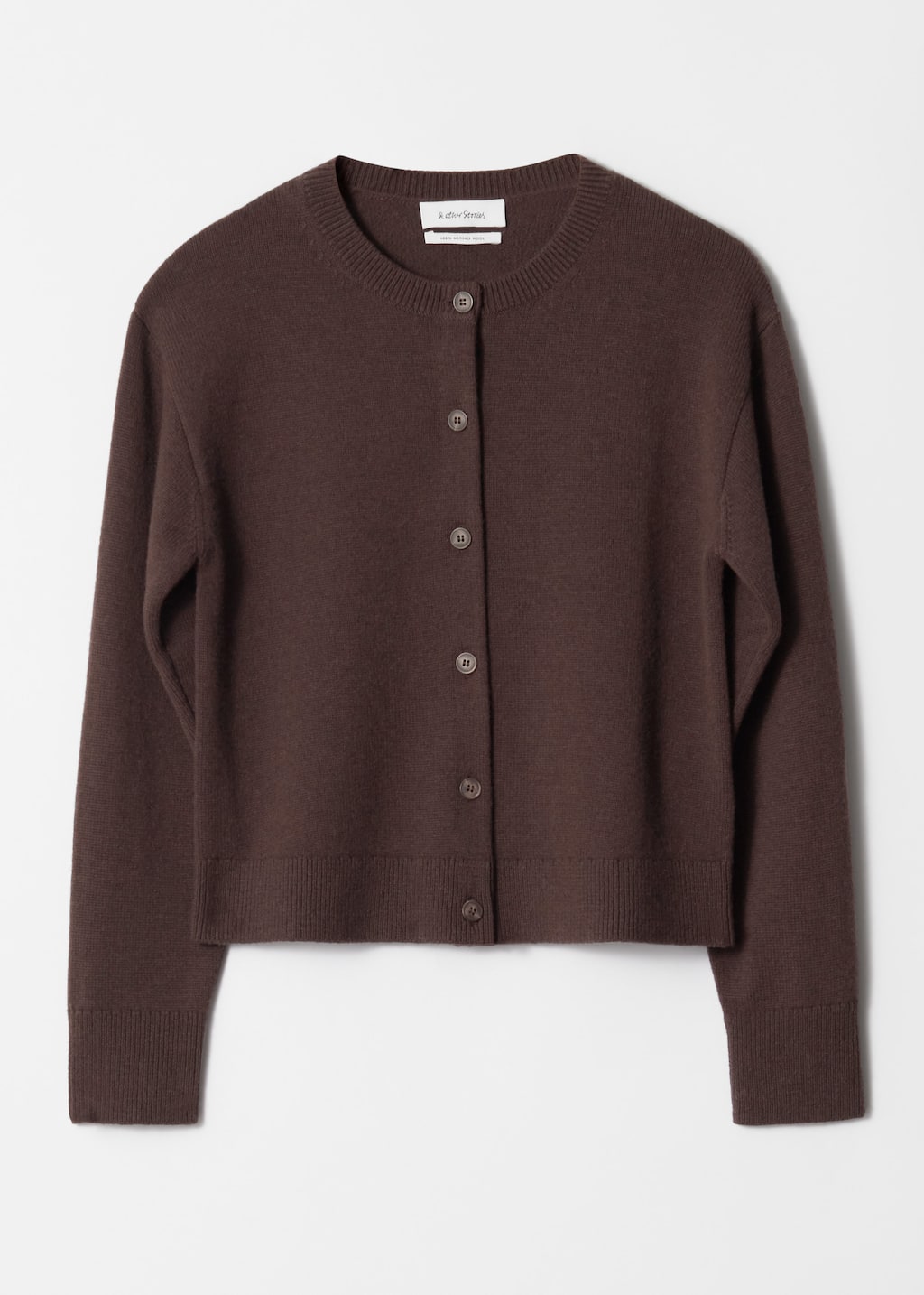 Boxy Merino Wool Cardigan - Cream - Still Life