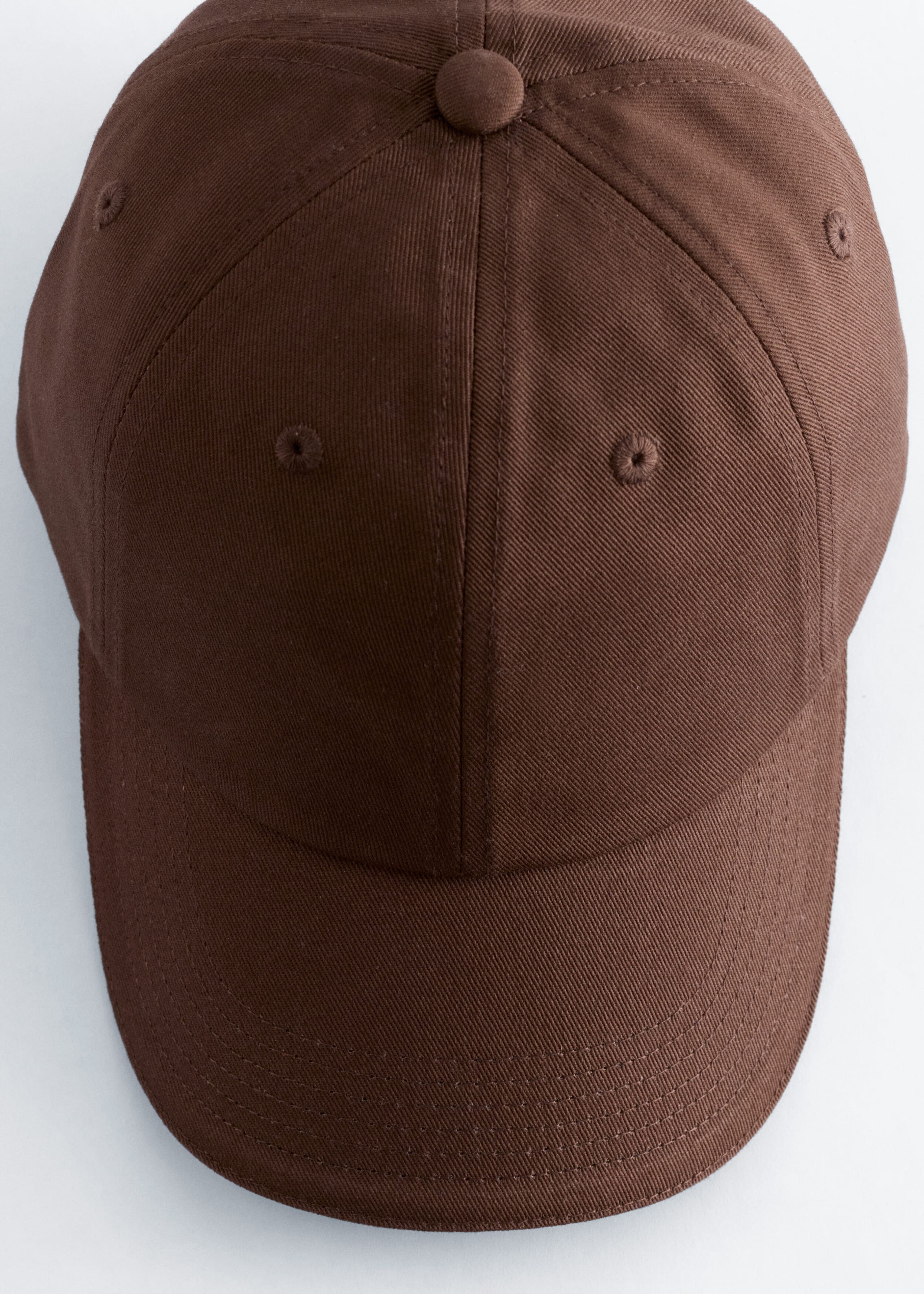 Image of Cappellino da baseball in twill di cotone