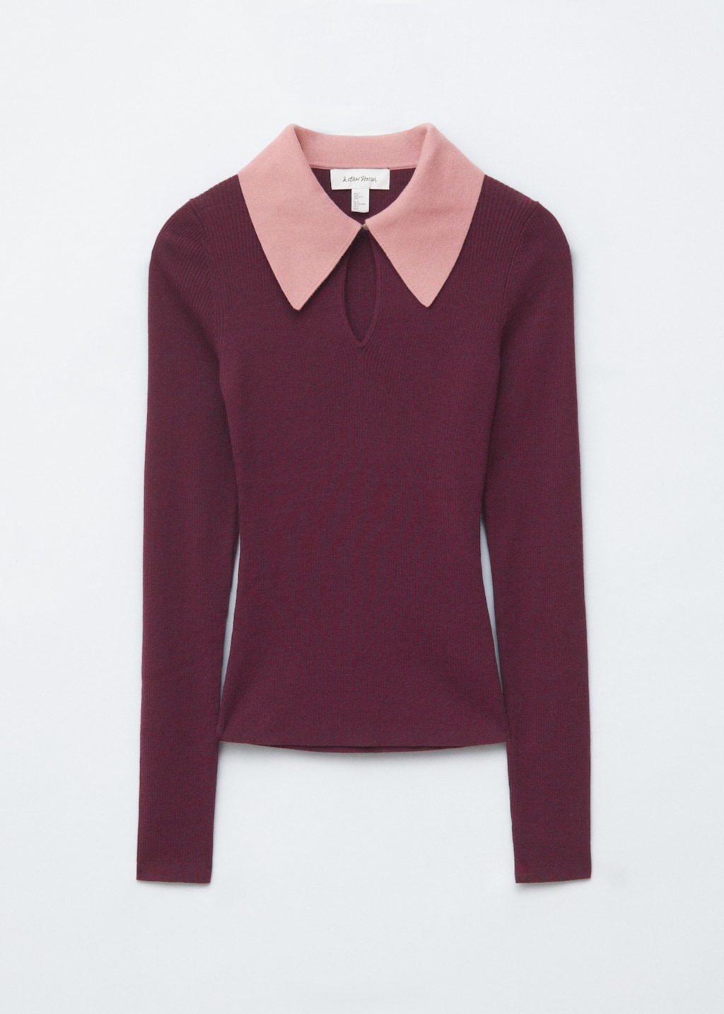 Image of Keyhole Collar Top