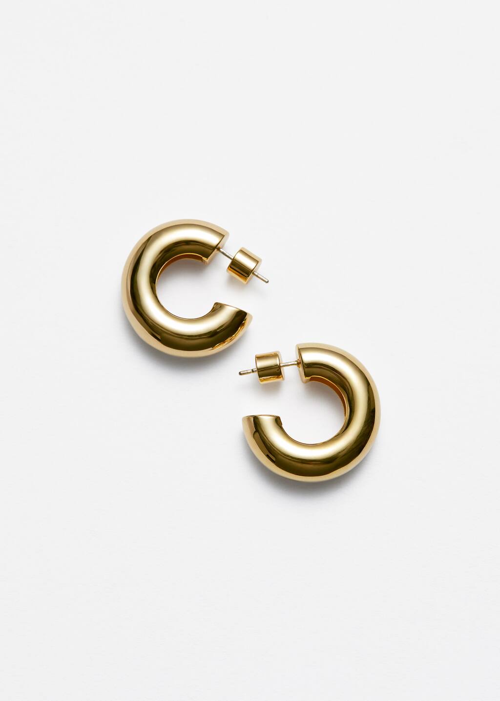 Sleek Hoop Earrings - Silver - Still Life