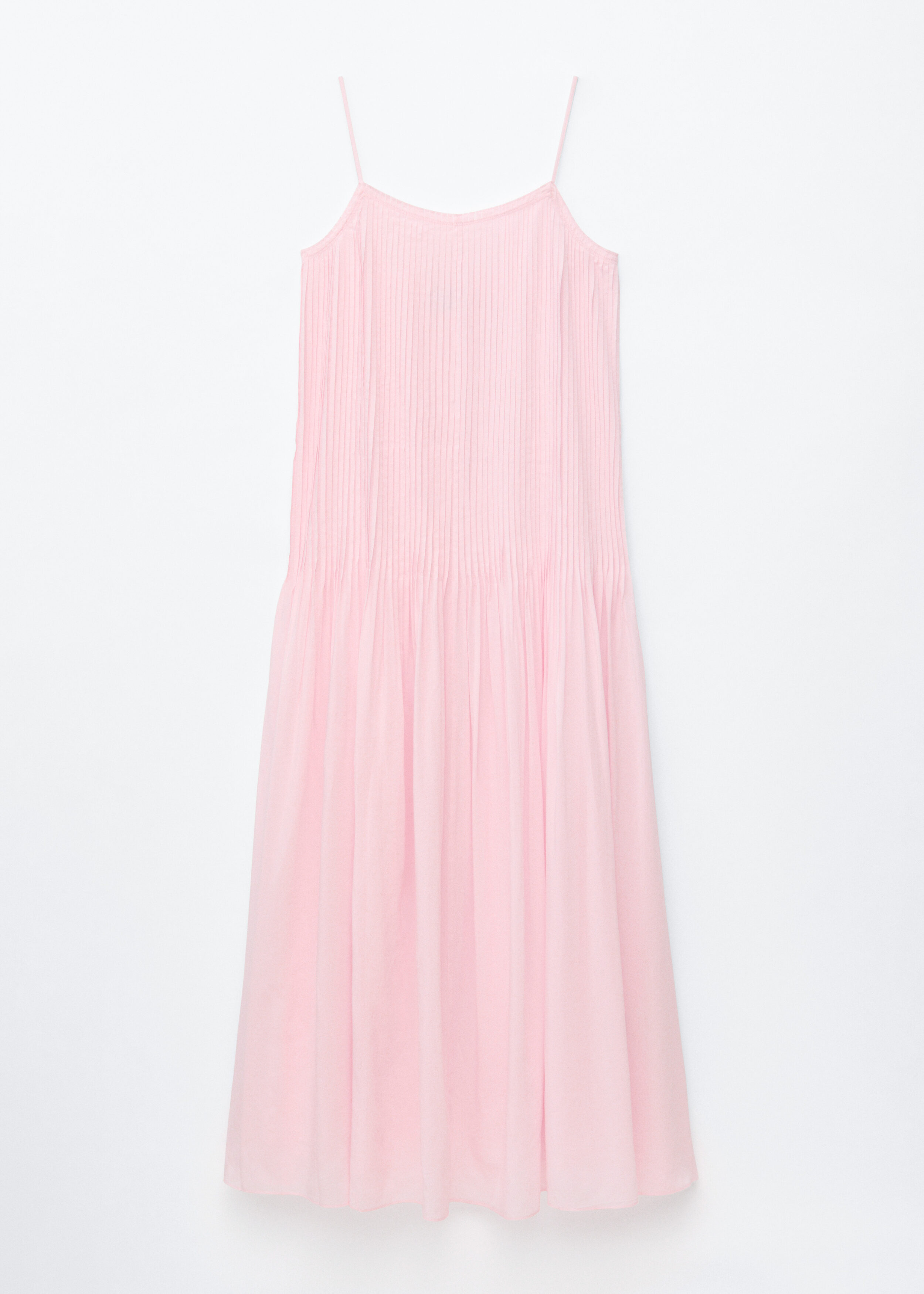 Pleated Bodice Maxi Dress