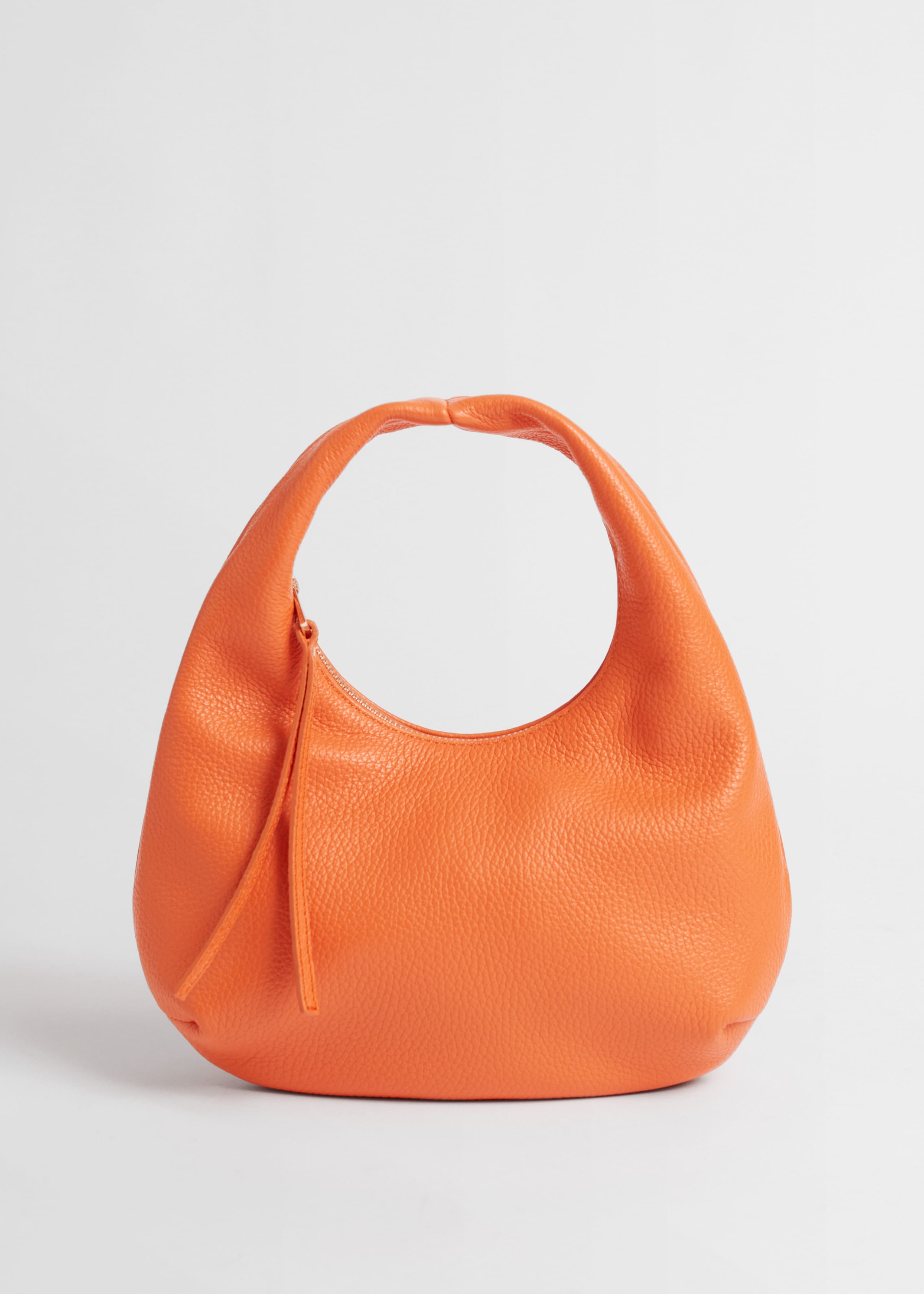 LeatherHandBag - Tangerine - Natura morta
