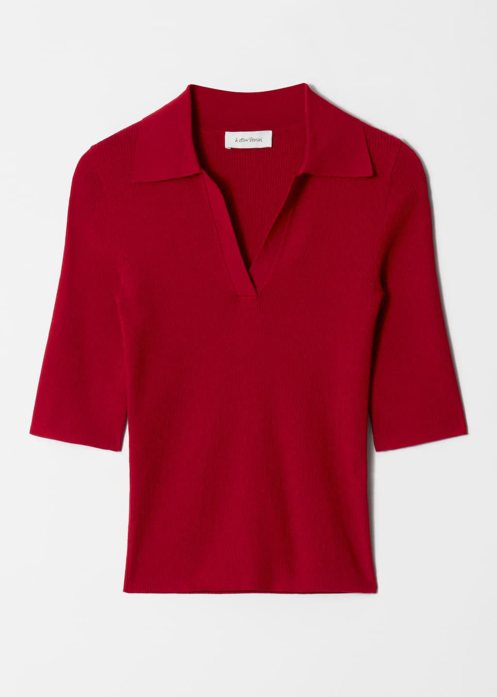 Image of Maglia a maniche corte con colletto