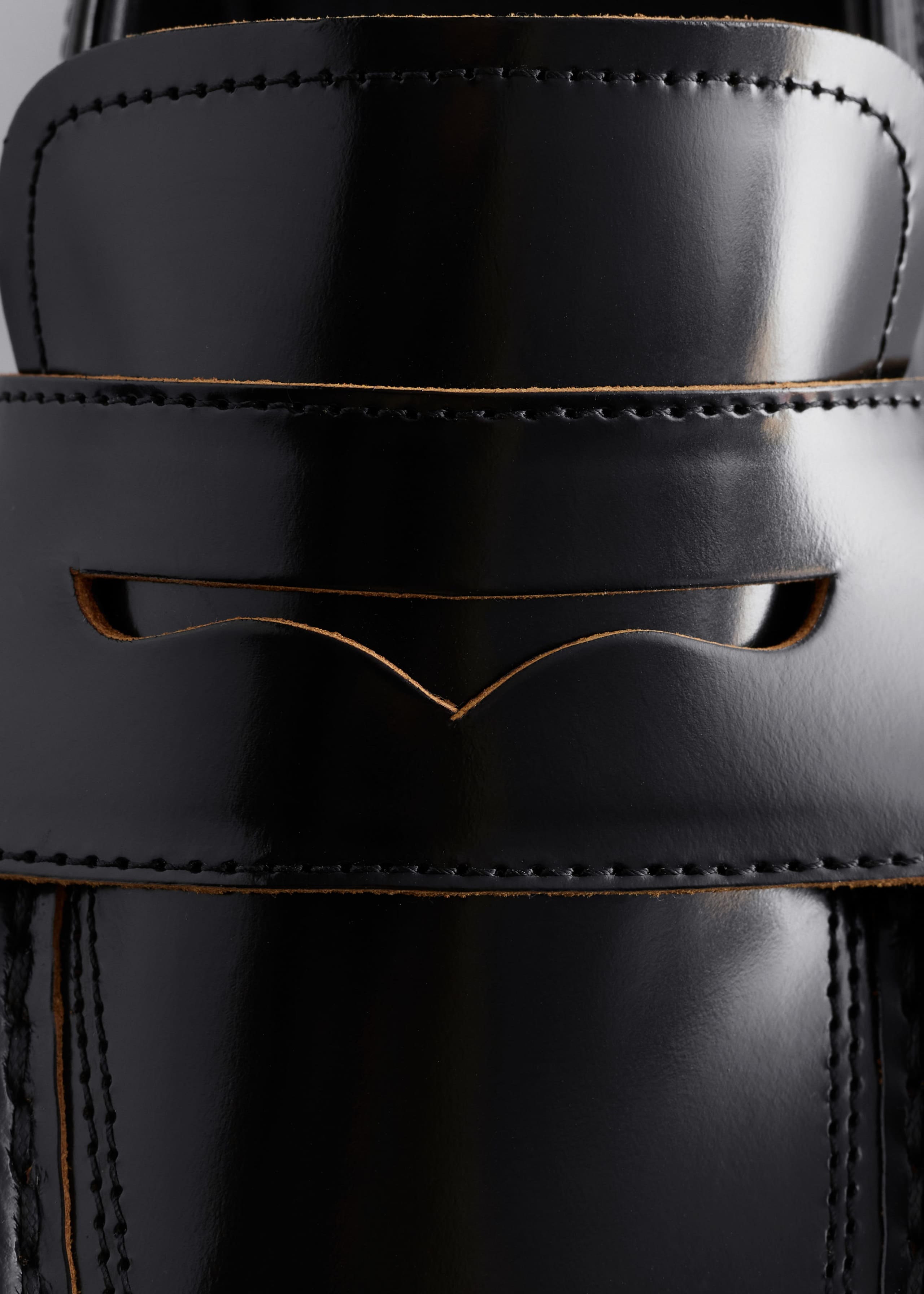 Image of Chunky Leather Loafers