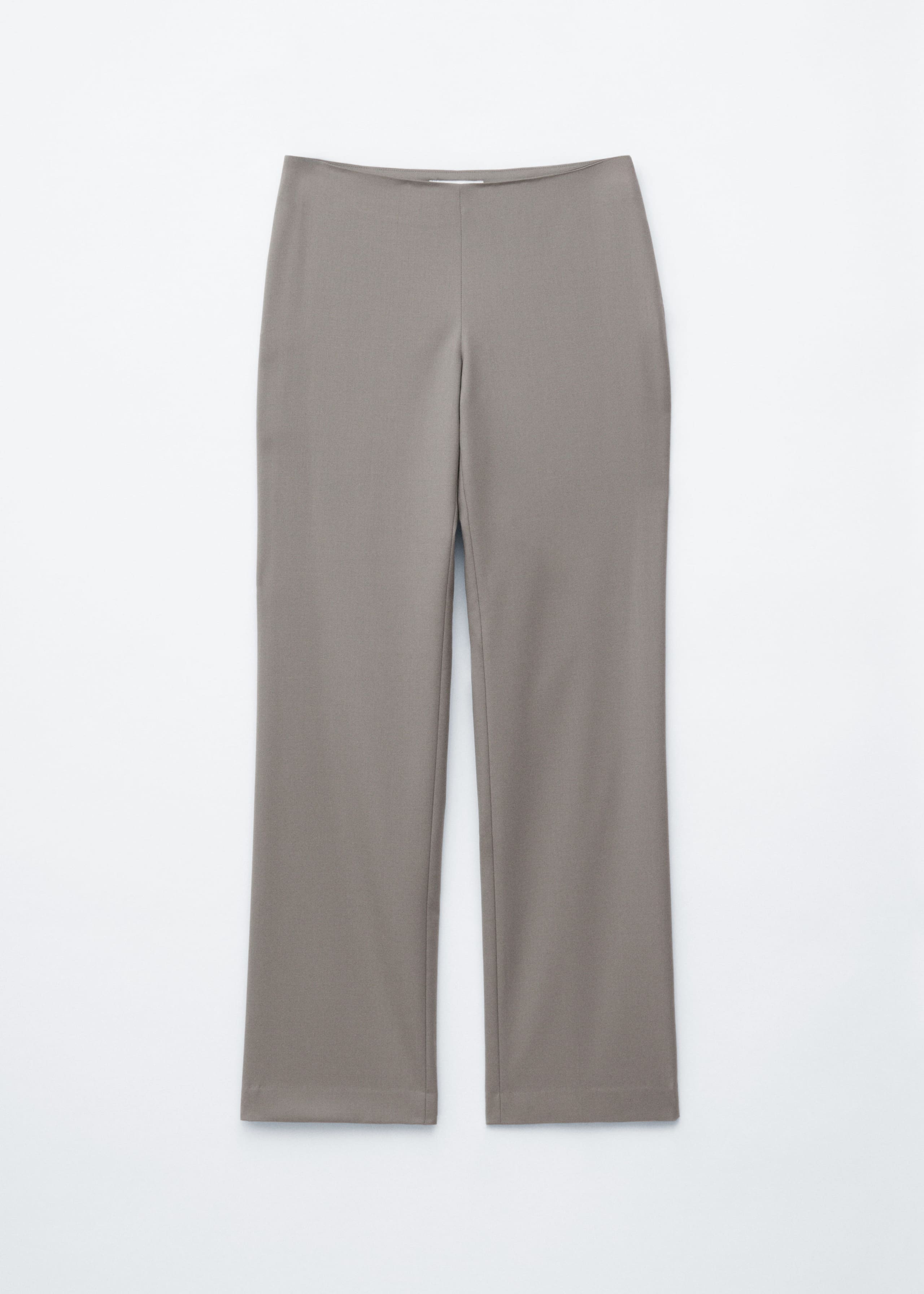Image of Merino Wool Straight-Leg Trousers