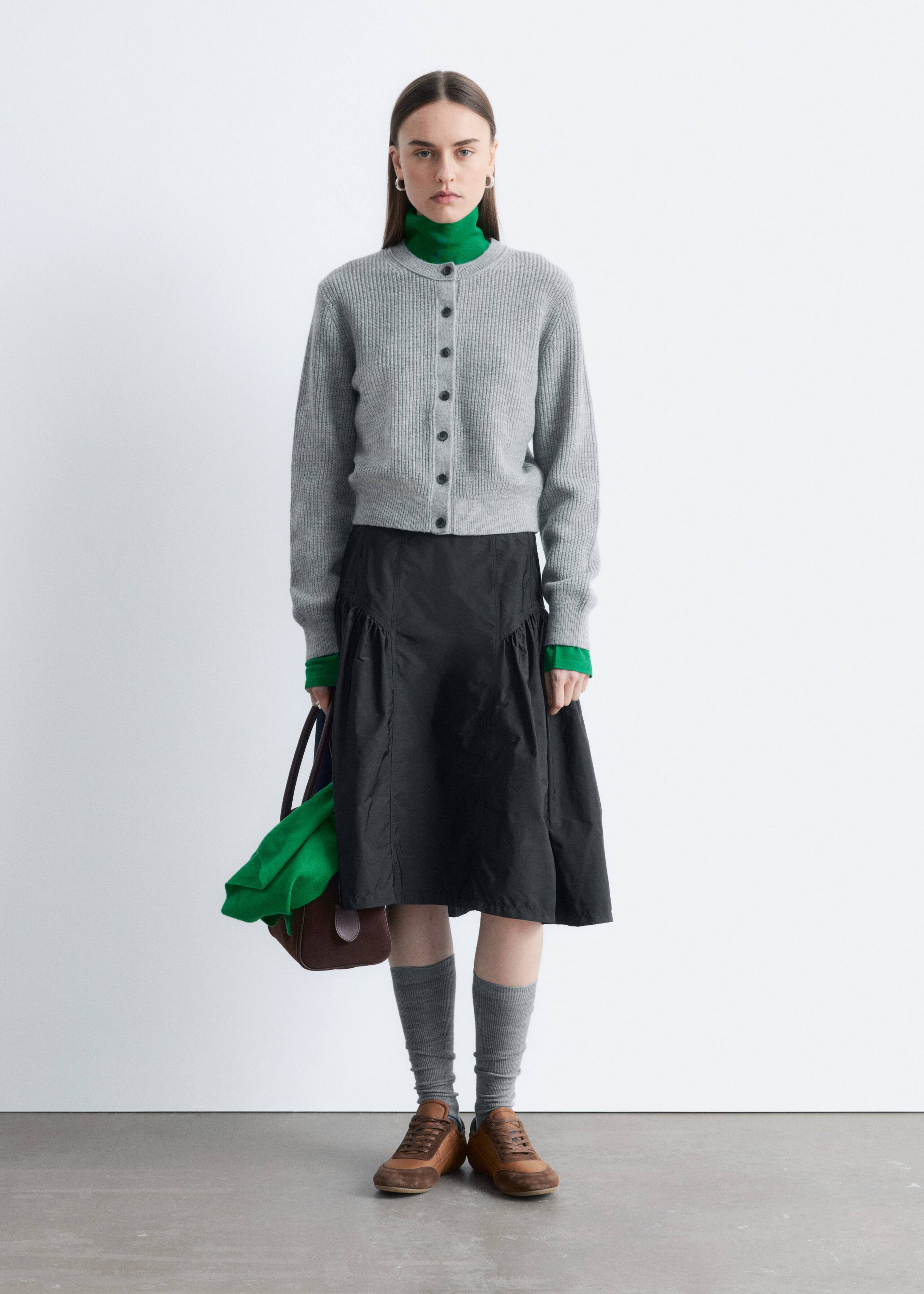 Image of Wool-Blend Cardigan