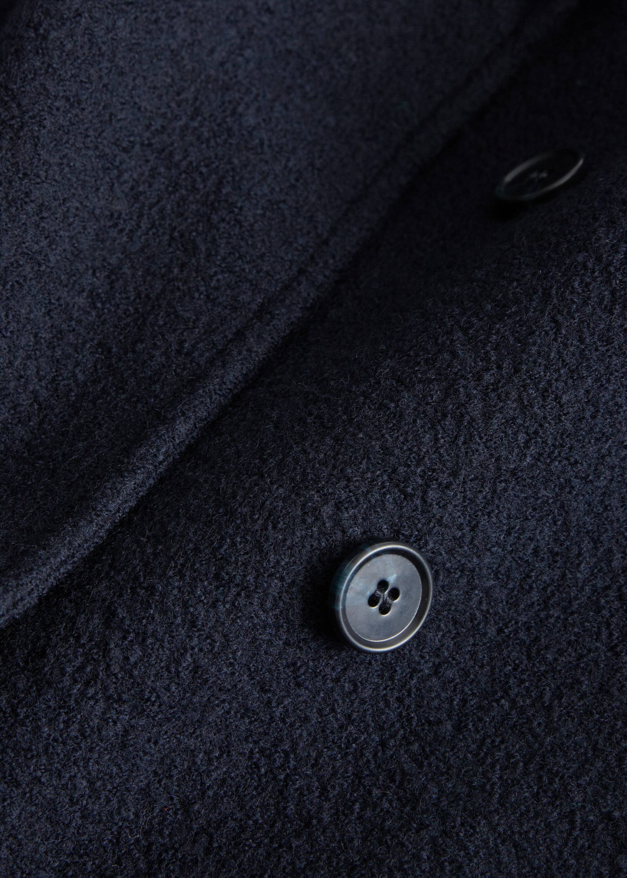 Agrandir l'image: Manteau volumineux en laine avec ceinture - Bleu marine - FEMME | H&M CH 9