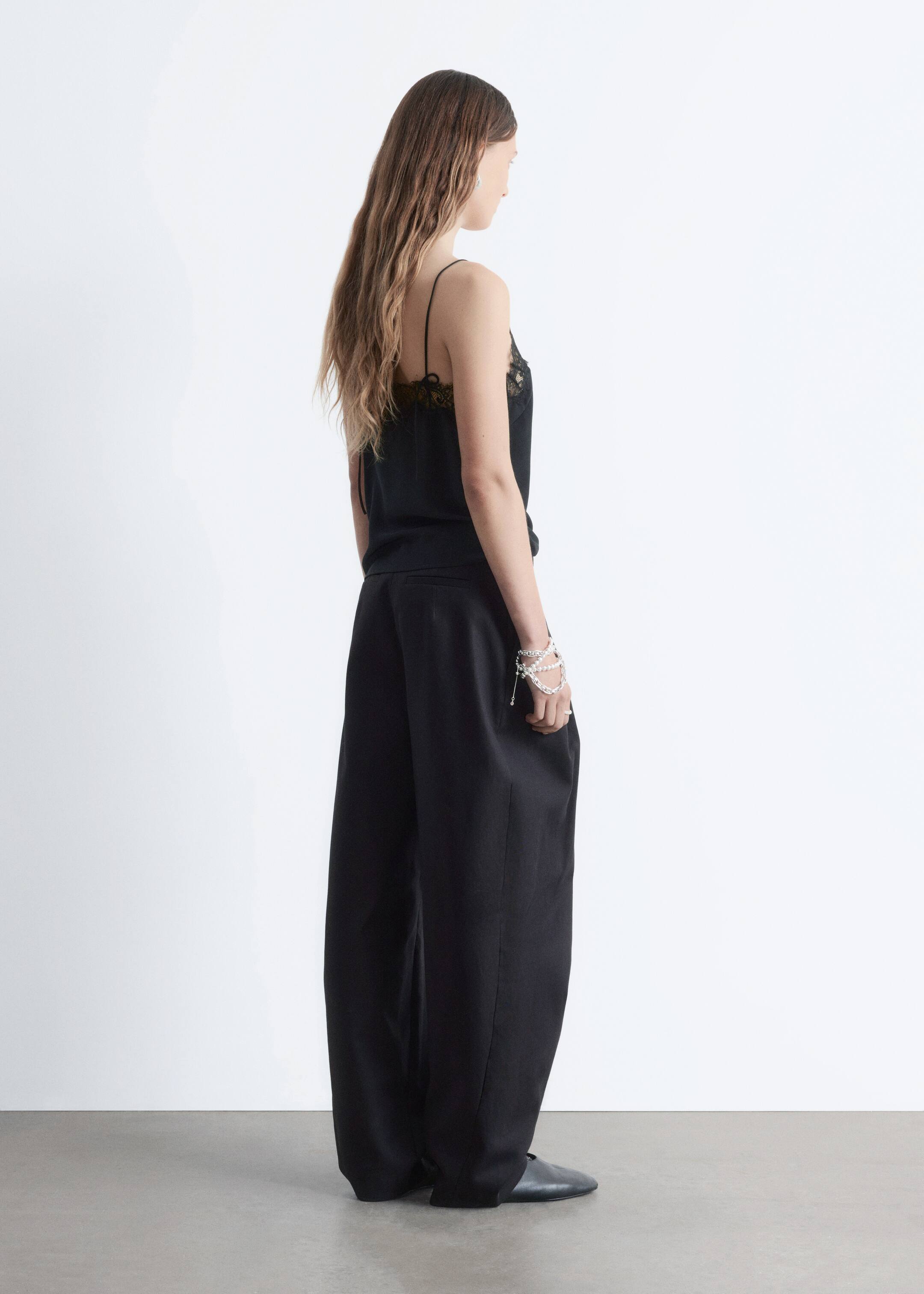 Agrandir l'image: Débardeur en soie - Noir - FEMME | H&M FR 10