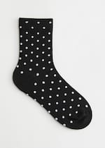 Black Polka Dot