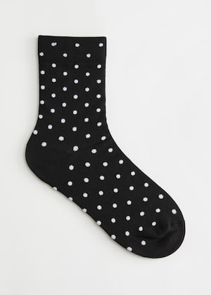 Black Polka Dot