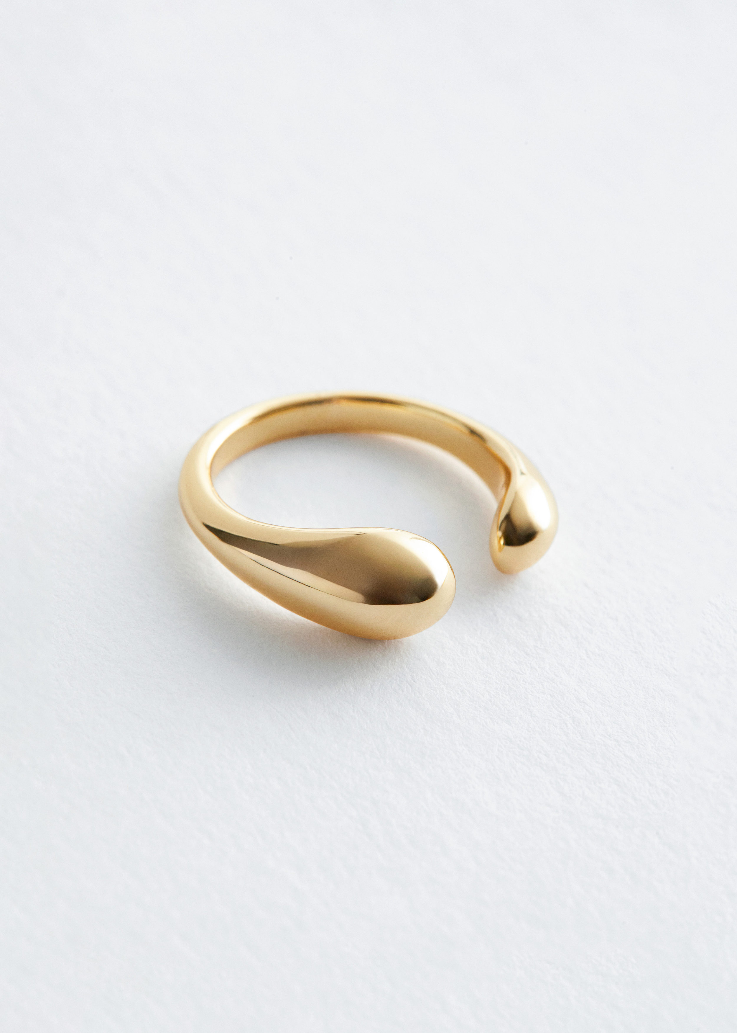 Bague ouverte minimaliste