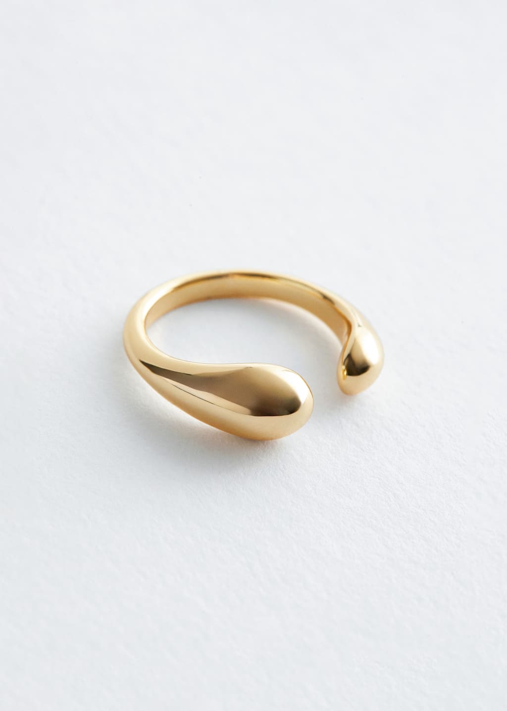 Anillo abierto minimalista