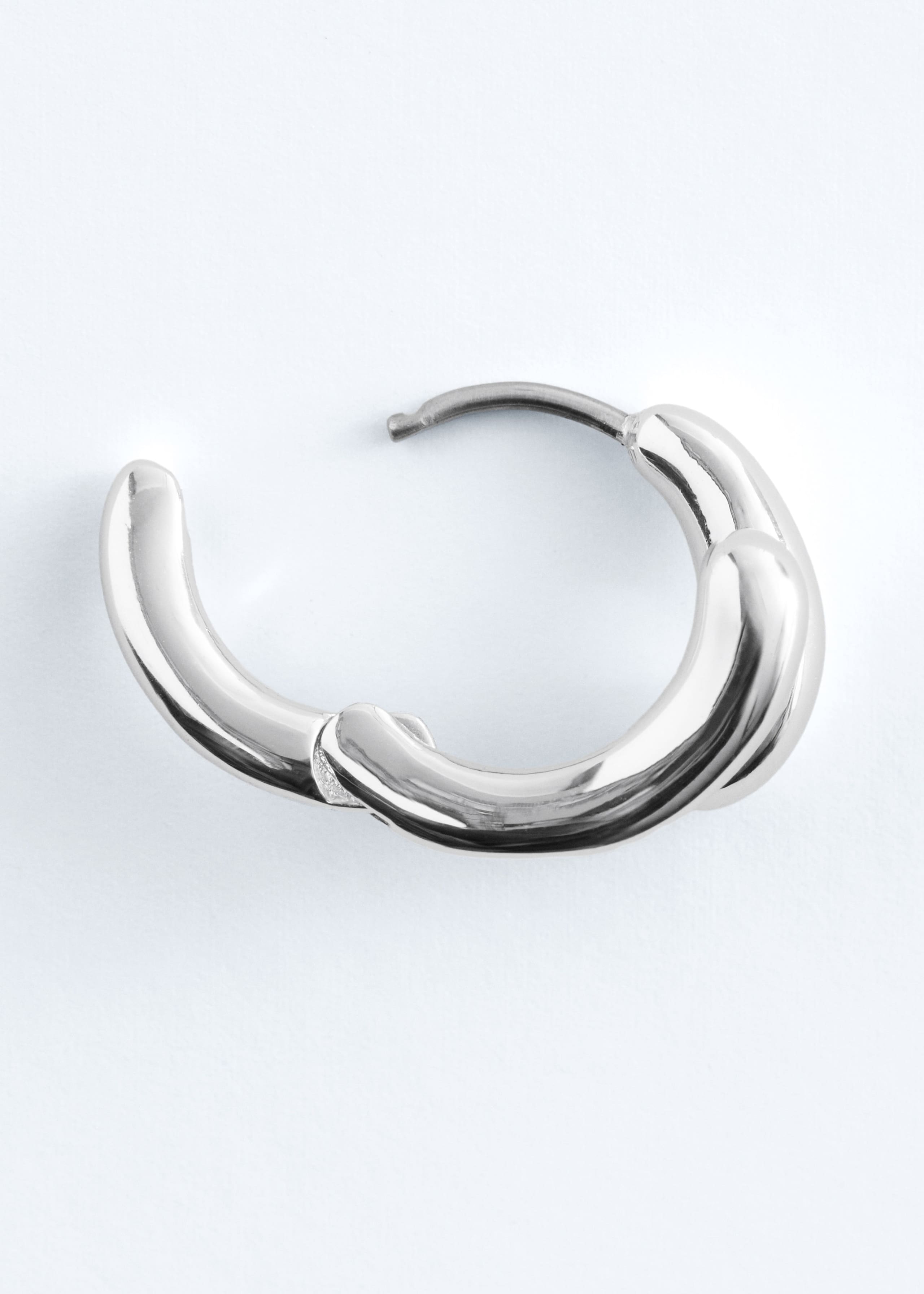 Image of Two-Part Hoop Earrings