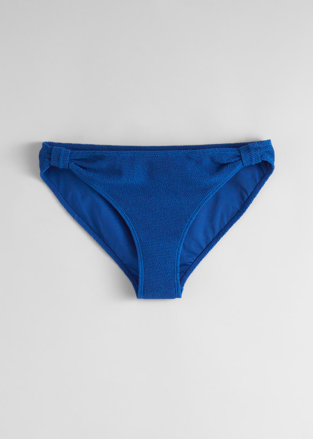 Bas de bikini texturé - Bleu - Still Life