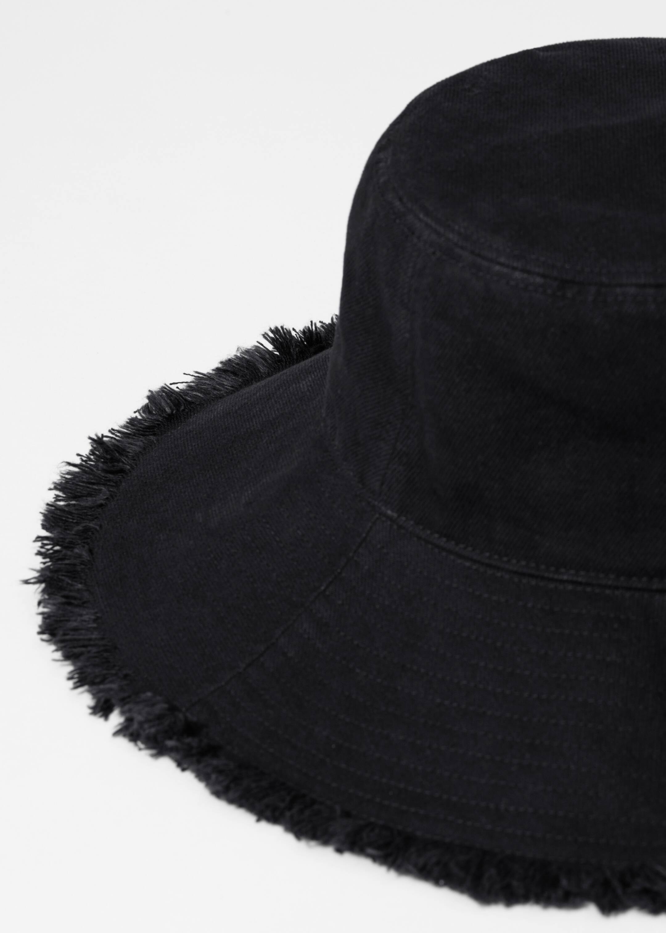 Visualizza immagine più grande: Cappello da pescatore sfrangiato - Nero - DONNA | H&M IT 2