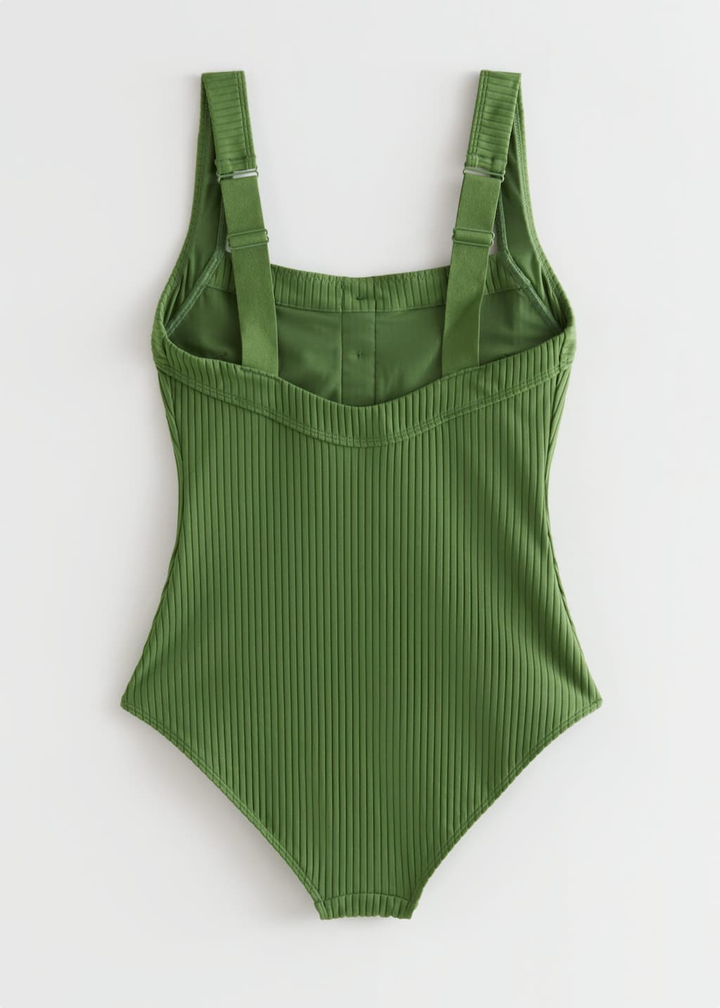 Floral Button Swimsuit - Black - Still Life