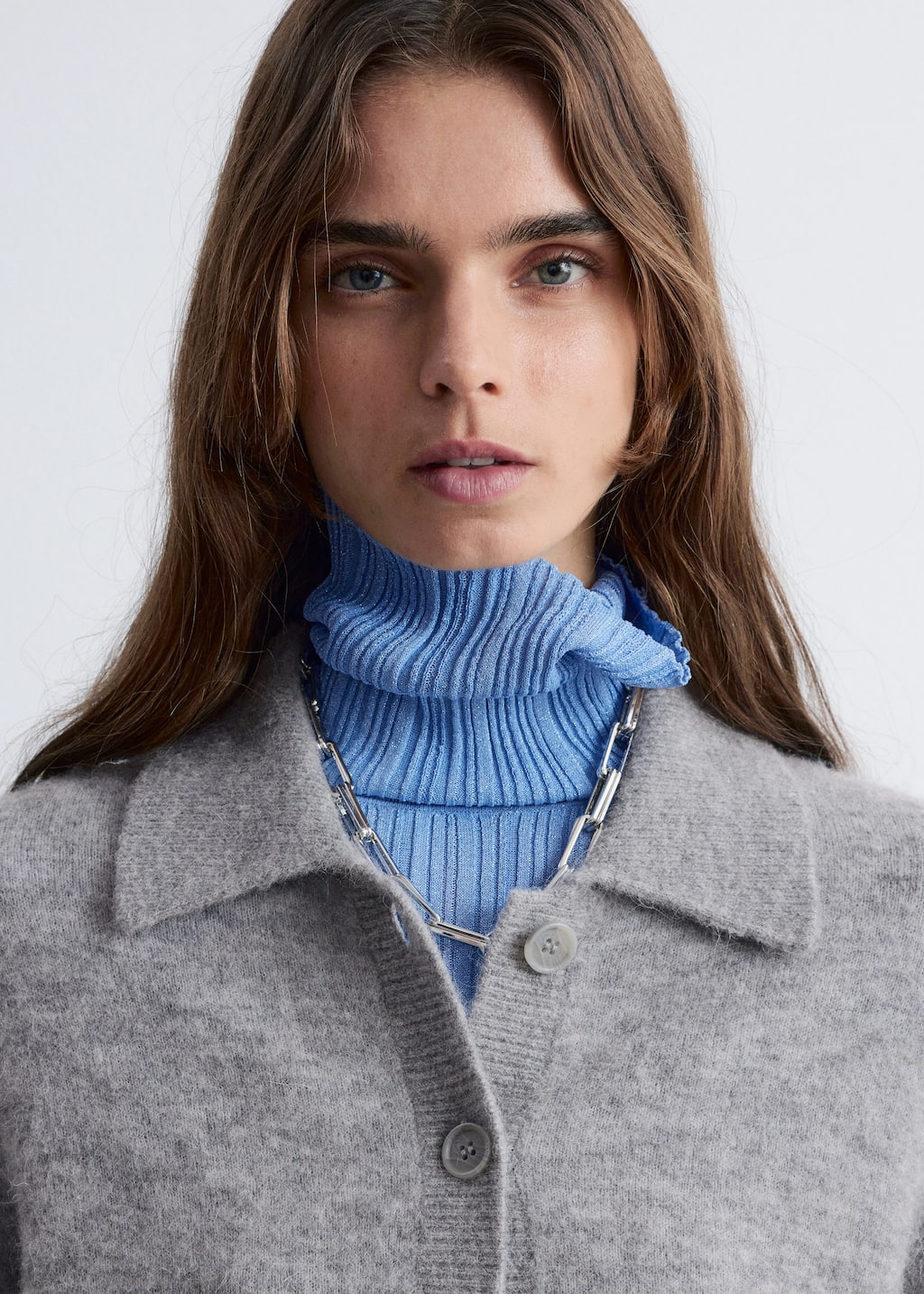 Image of Strickjacke mit Kragen