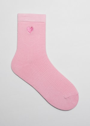 Corazón rosa