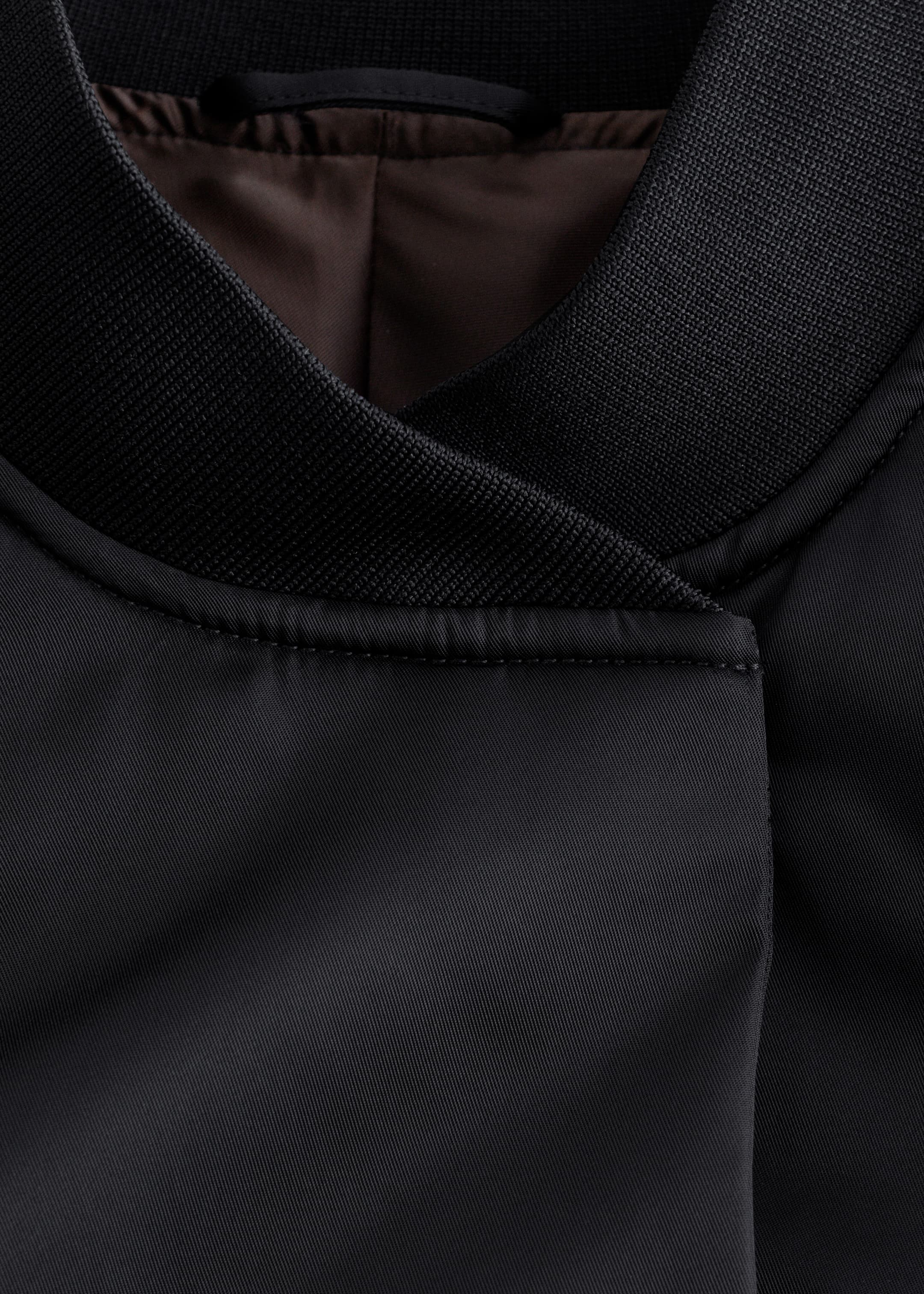 Agrandir l'image: Bomber à manches volumineuses - Noir - FEMME | H&M CH 8