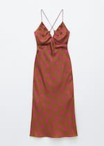 Dark Brown/Polka Dots