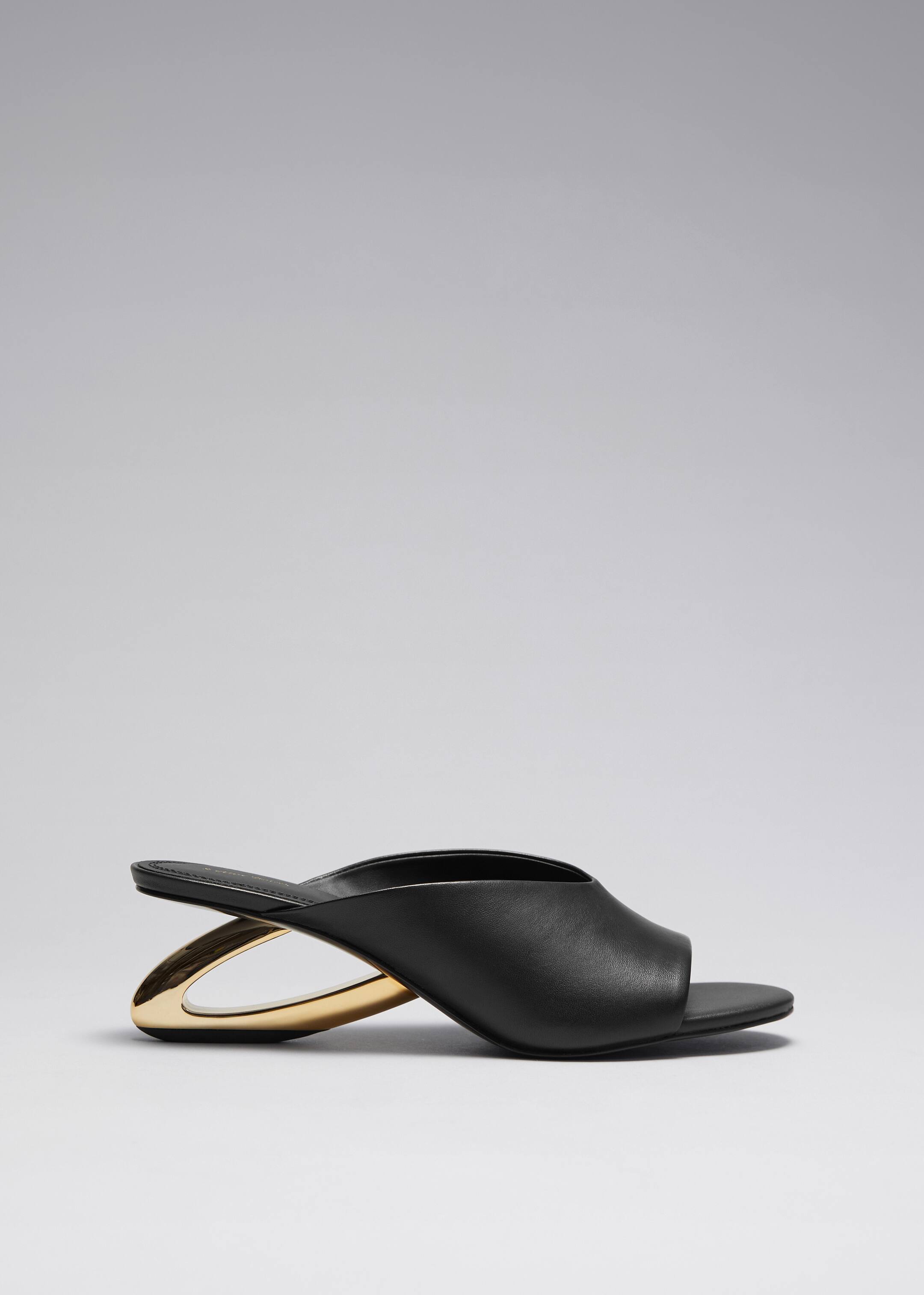 View larger image: Golden Heel Mules - Black - Ladies | H&M GB 1