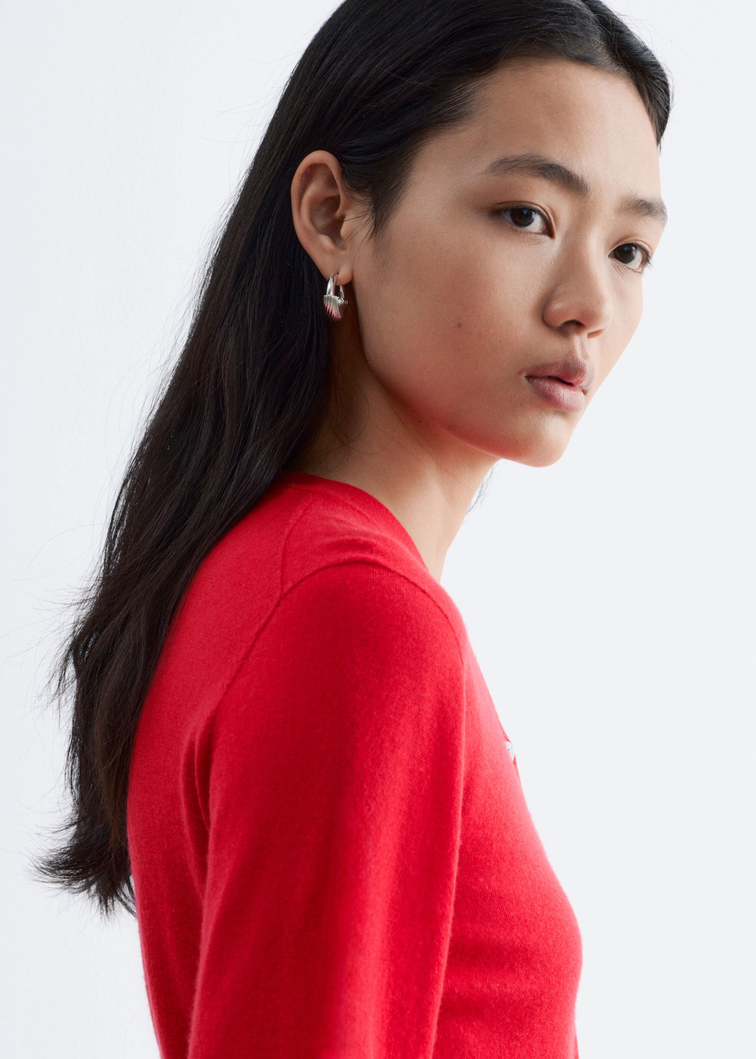 Image of Cropped Cashmere Cardigan