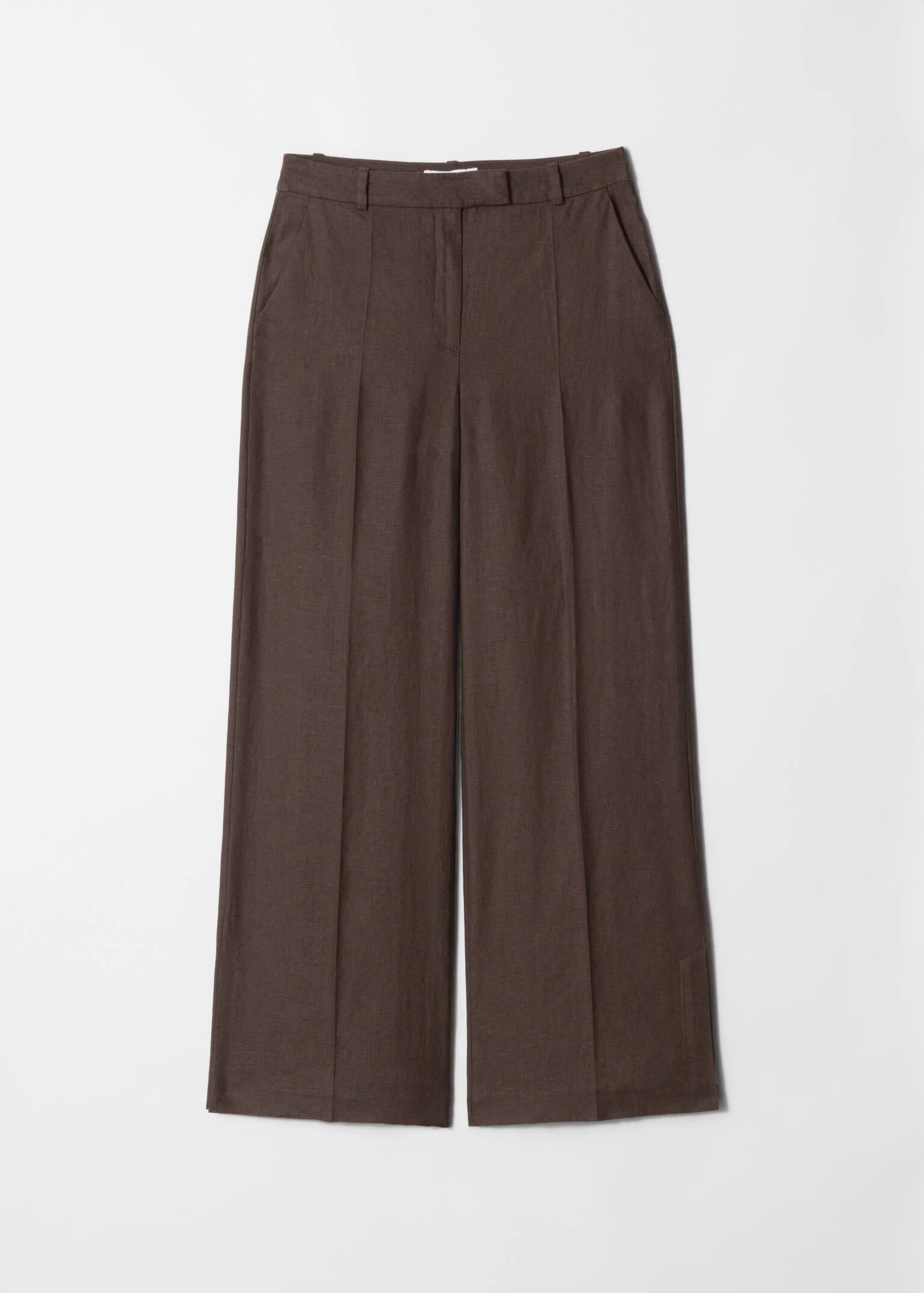 Pantaloni din In Croiți - Dark Brown/Ovăz/Negru/Galben Deschis/Roz pal/Albastru deschis