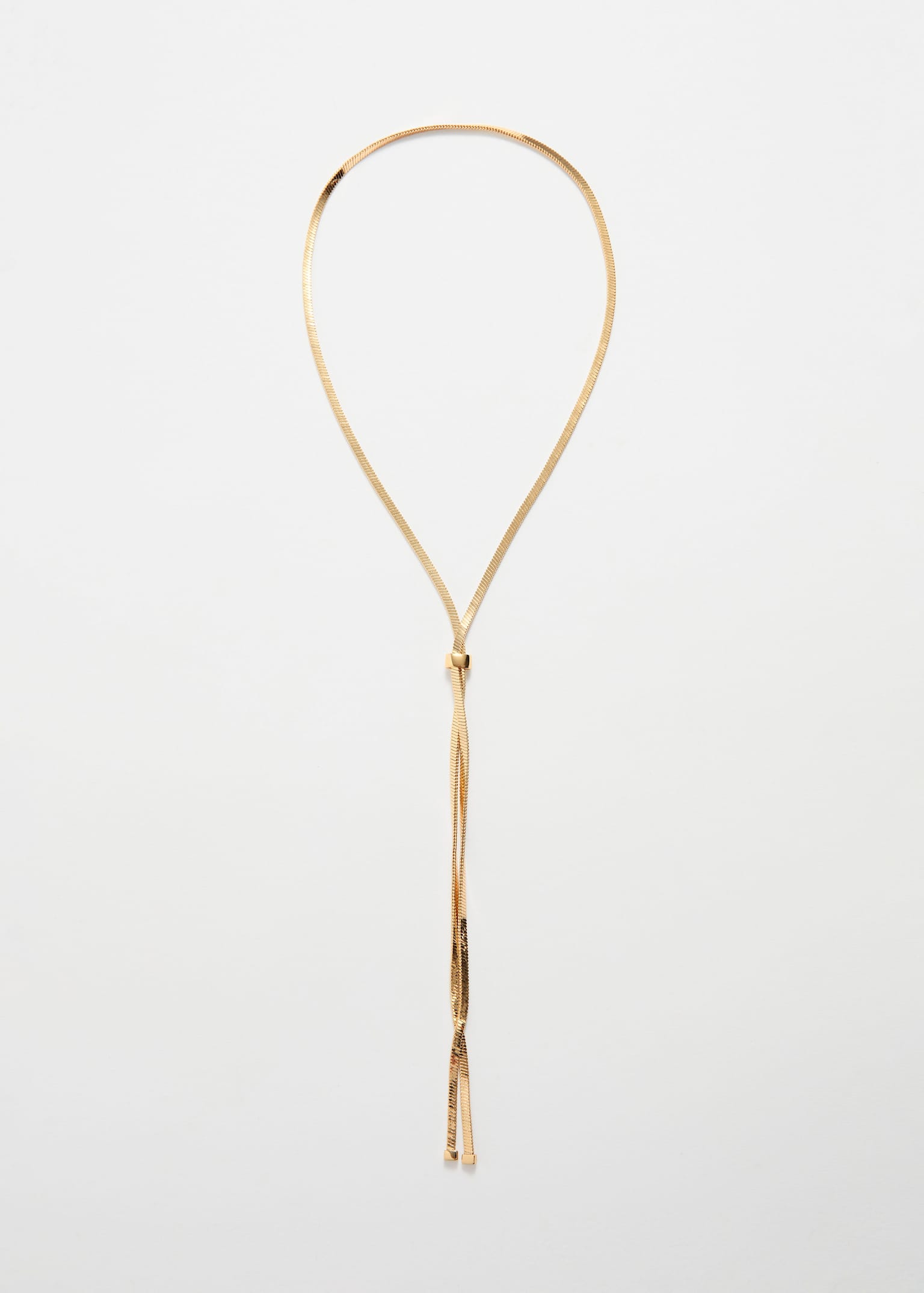 Collana a catena lariat - Oro - 2