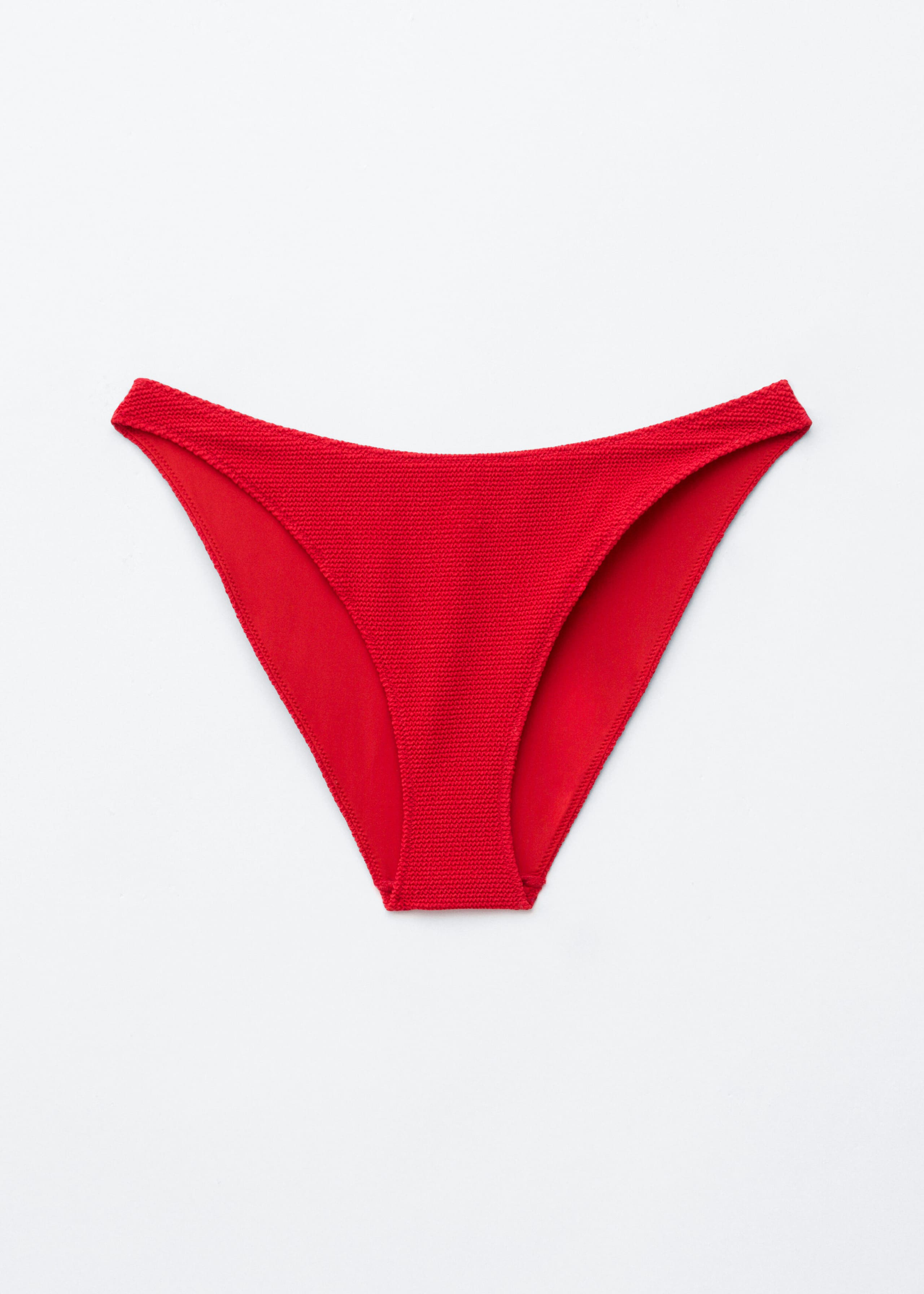 Textured Bikini Bottoms - Dark Brown - Still Life