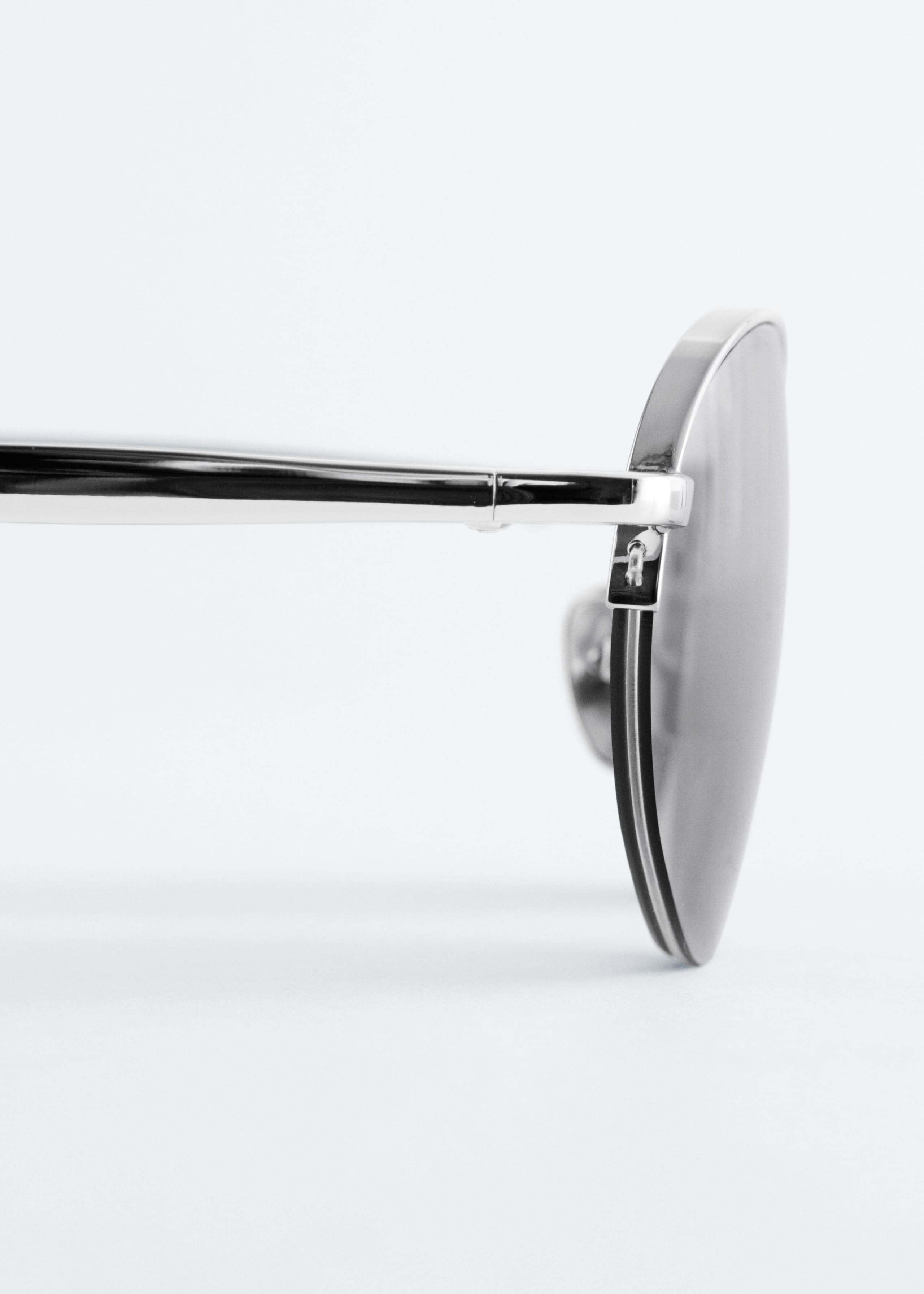 Image of Round Wire-Frame Sunglasses