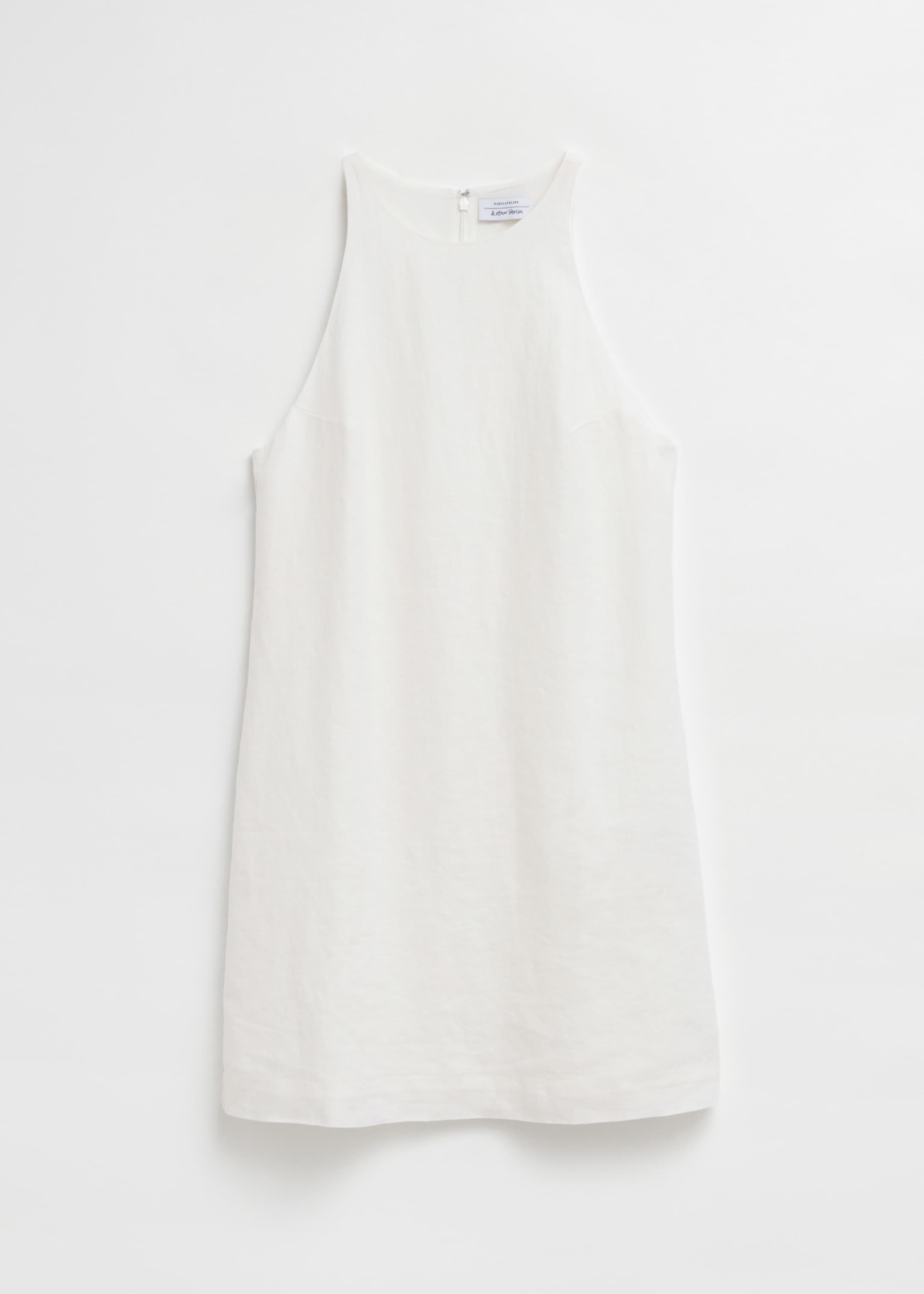 Zobacz większy obraz: Linen A-Line Dress - Biały - ONA | H&M PL 1
