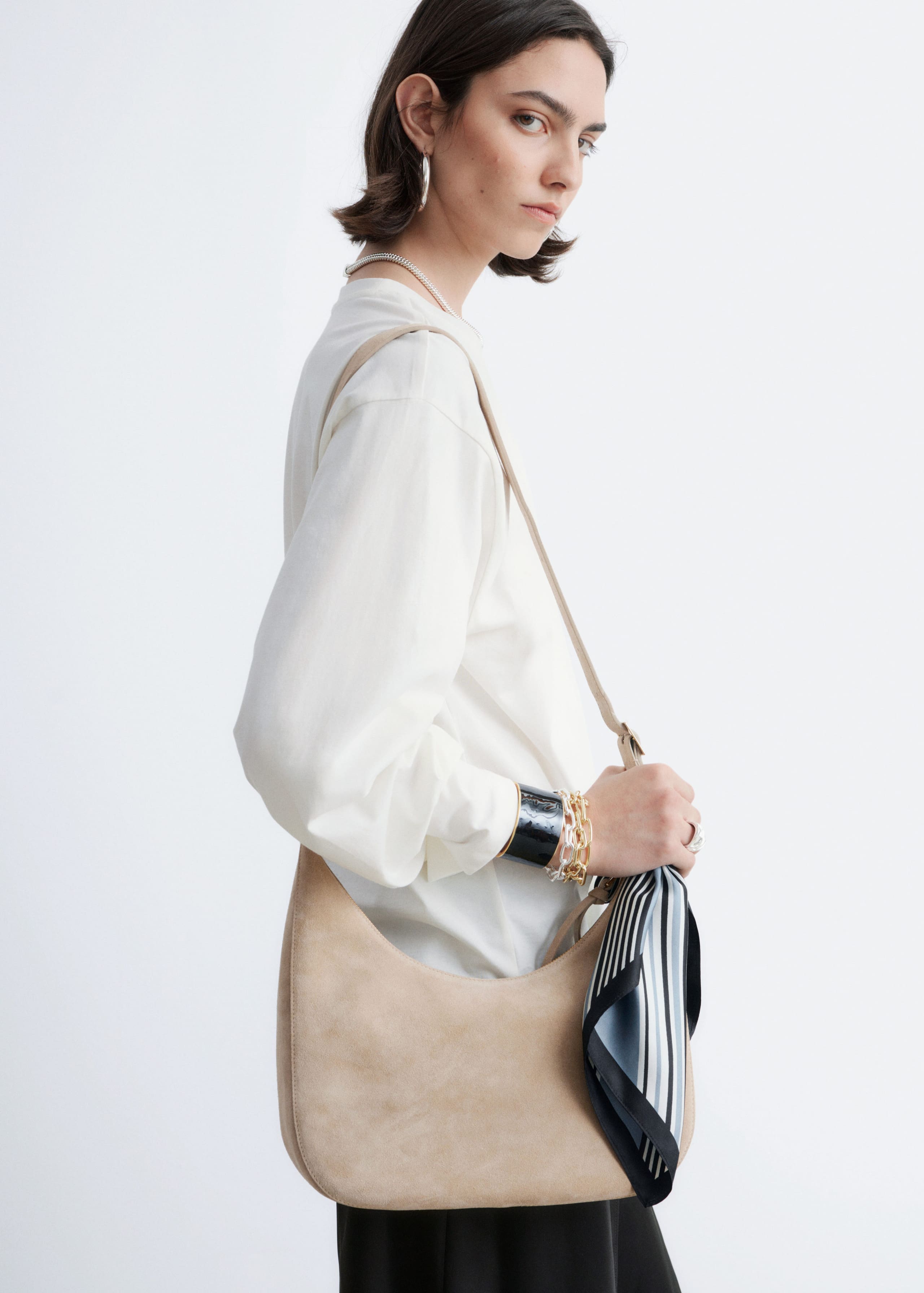 Image of Maglia in jersey a maniche lunghe