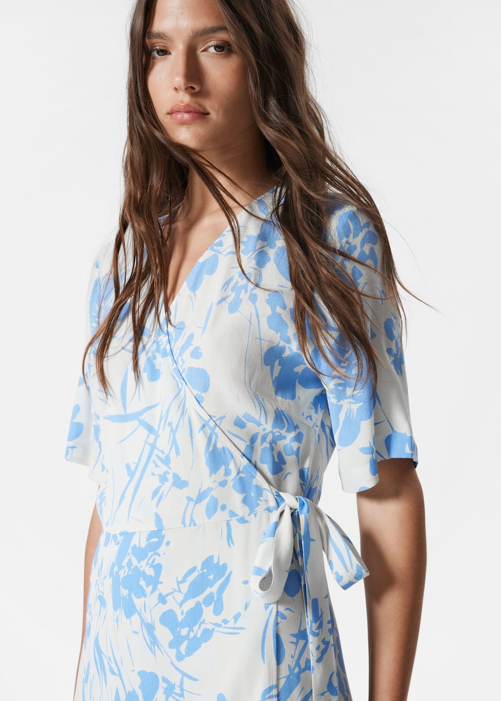 Image of Wrap Midi Dress