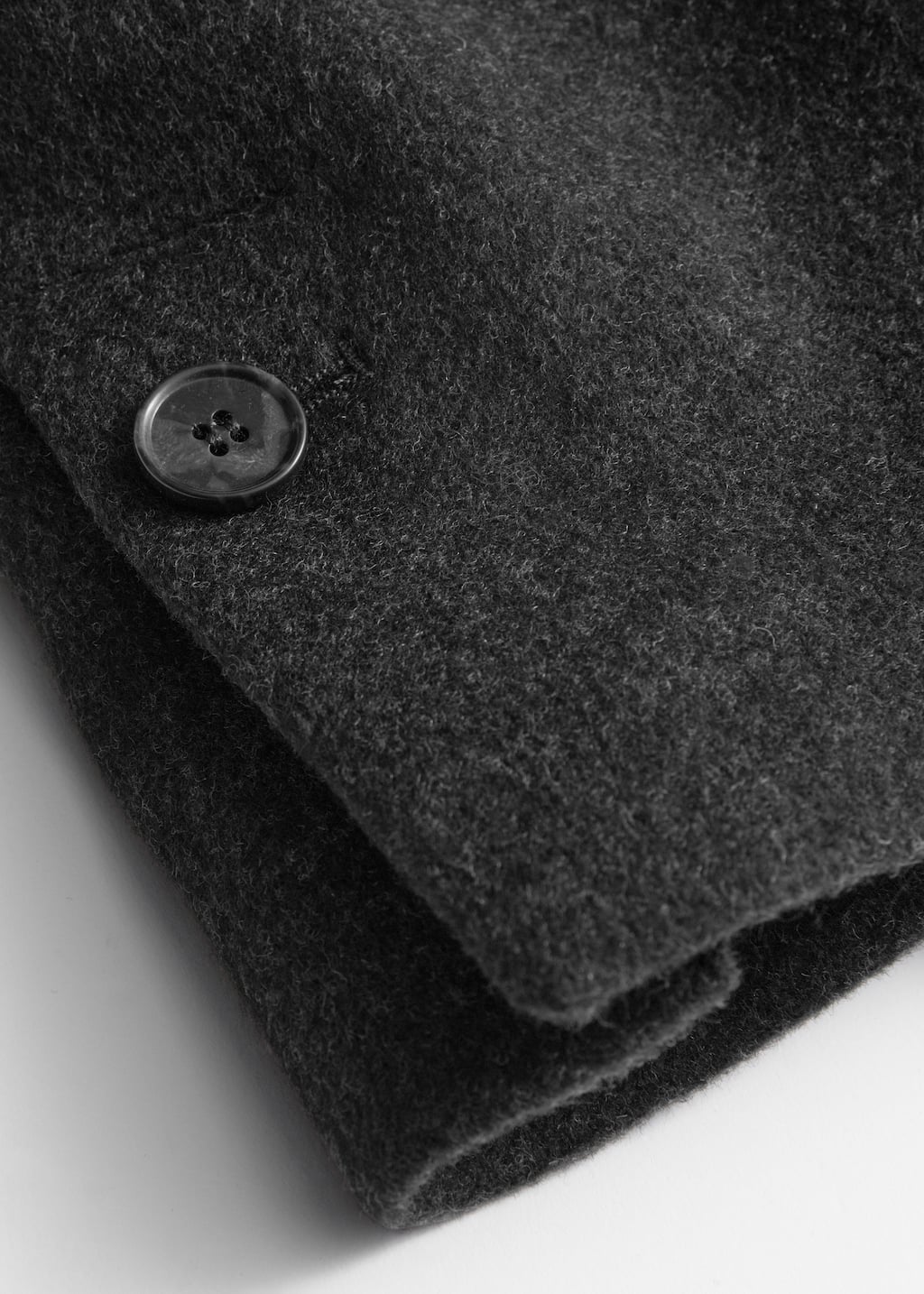 Single-Breasted Wool Maxi Coat