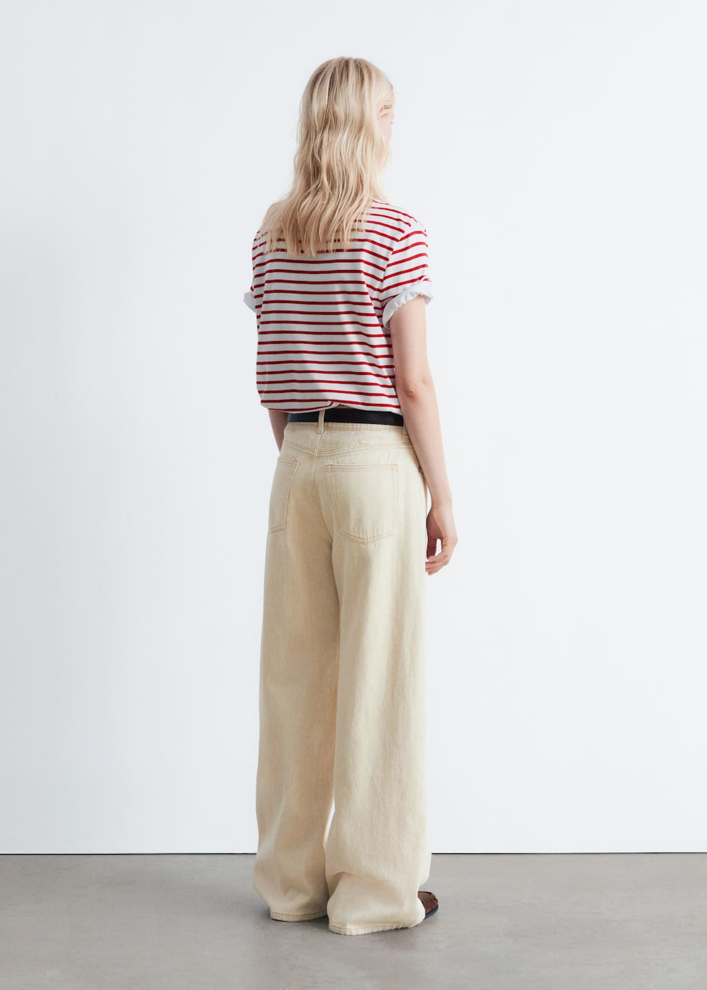 Image of Relaxed Wide-Leg Jeans