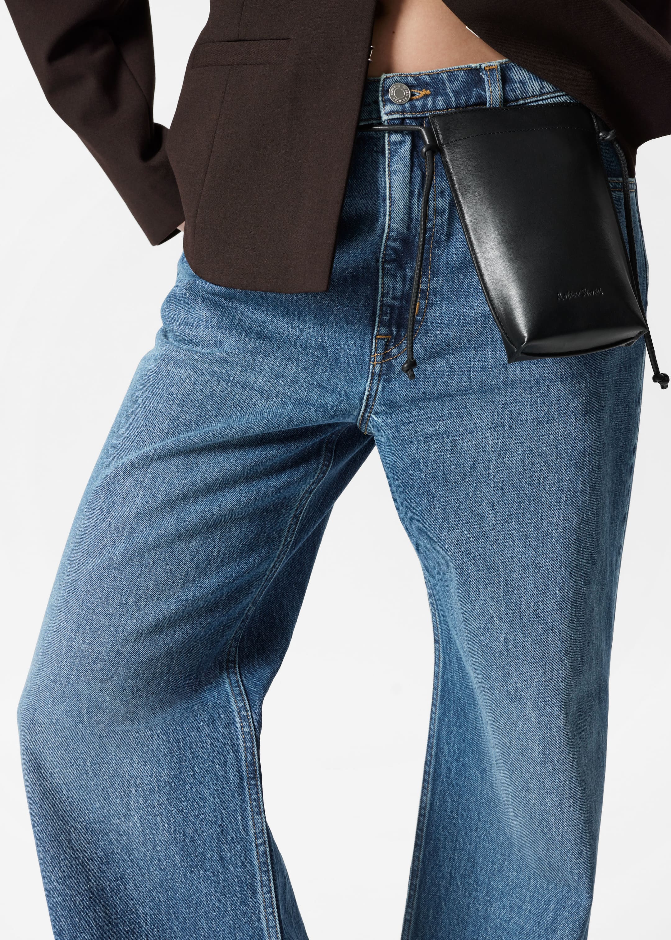View larger image: Wide-Leg Jeans - Blue - Ladies | H&M GB 5