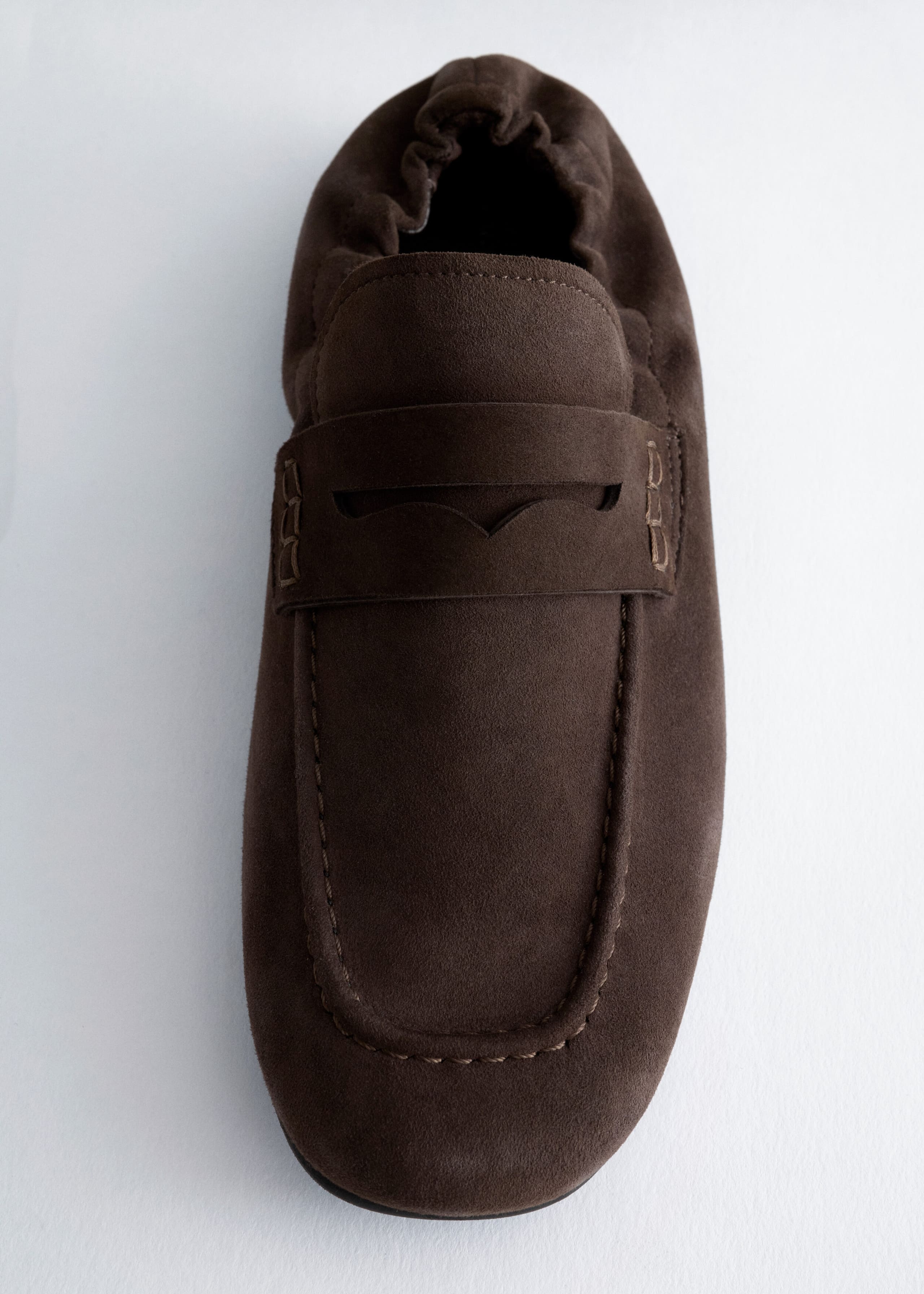 Ruched Loafers - Cognac - Still Life