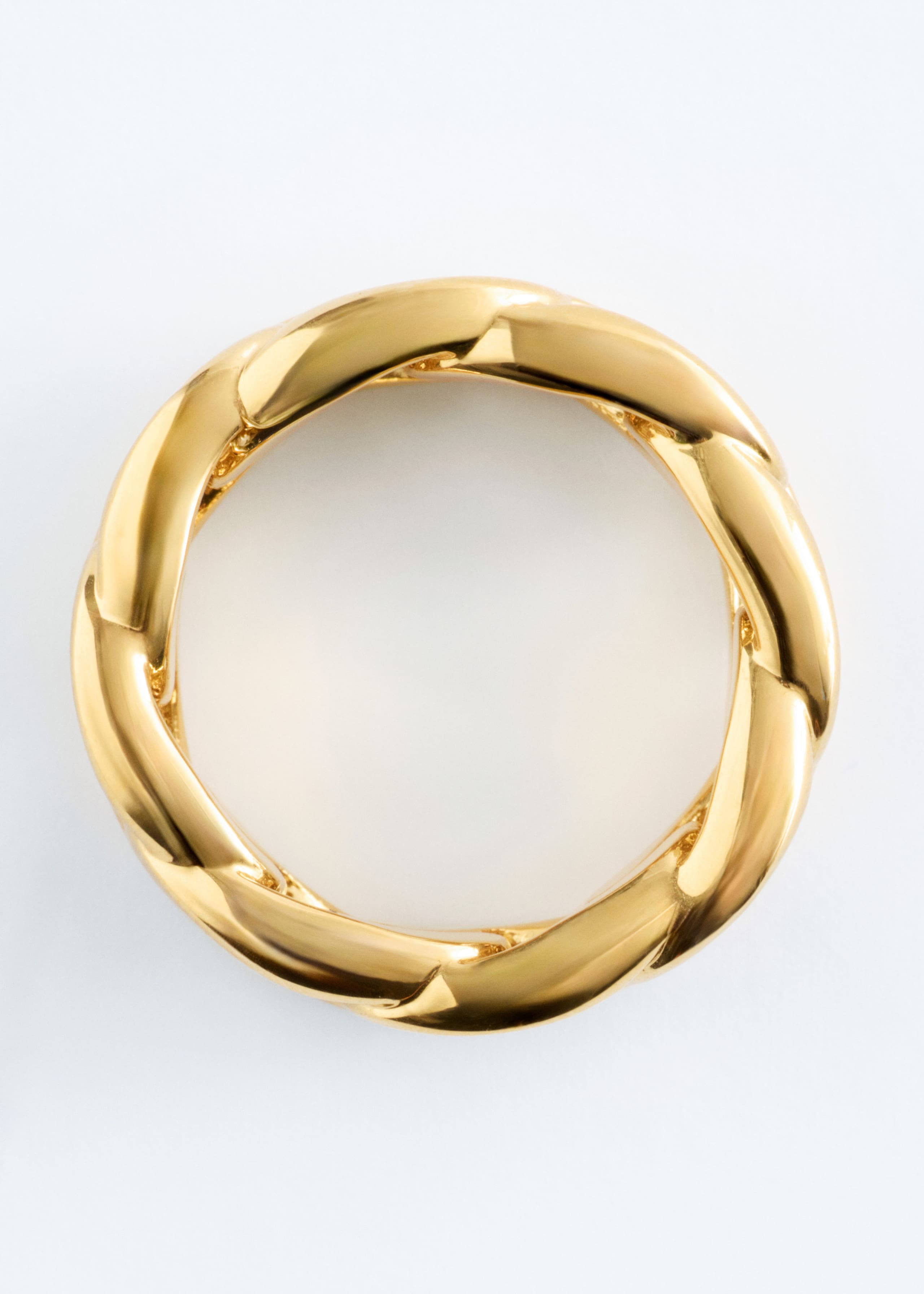 Chunky Chain Ring - Gold - Still Life