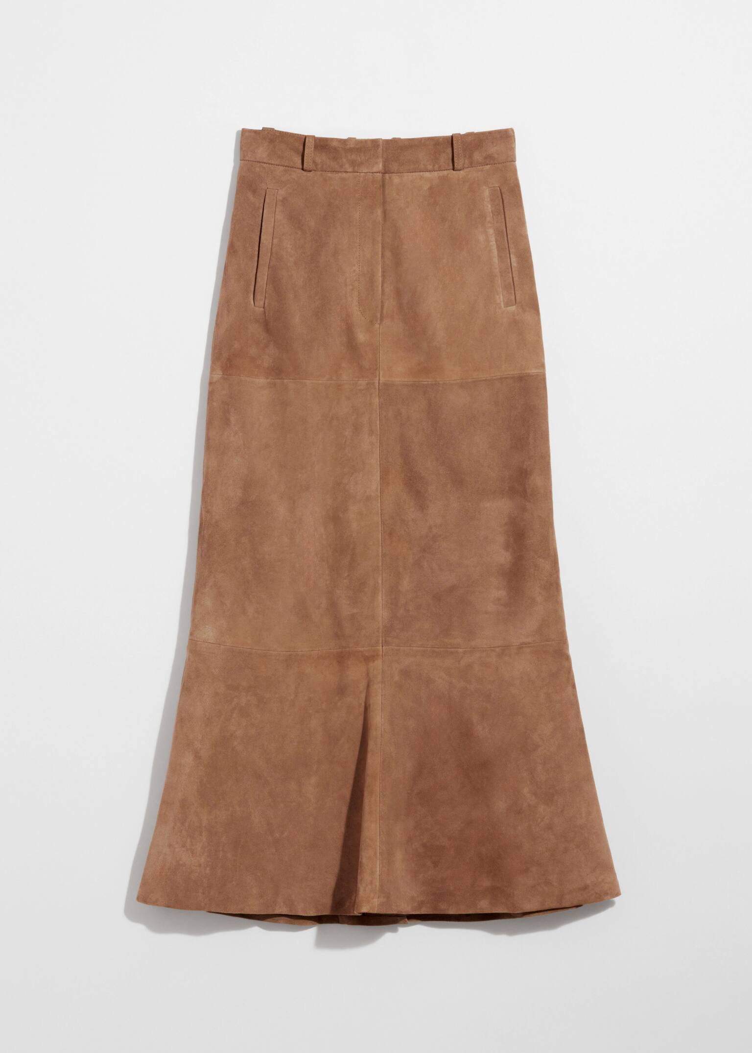 Suède midirok - Bruin
