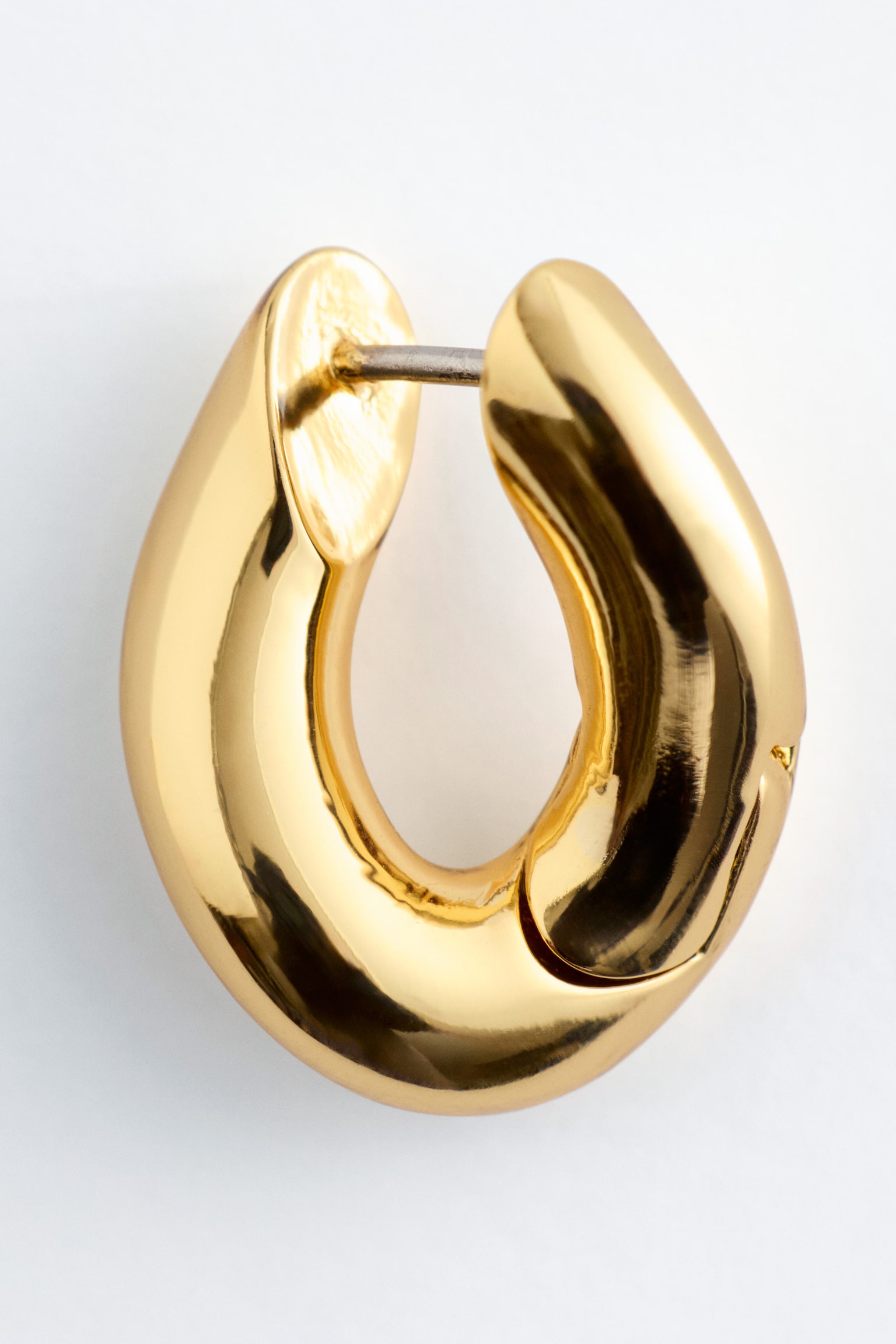 Set di 2 orecchini scultorei - Oro - 5