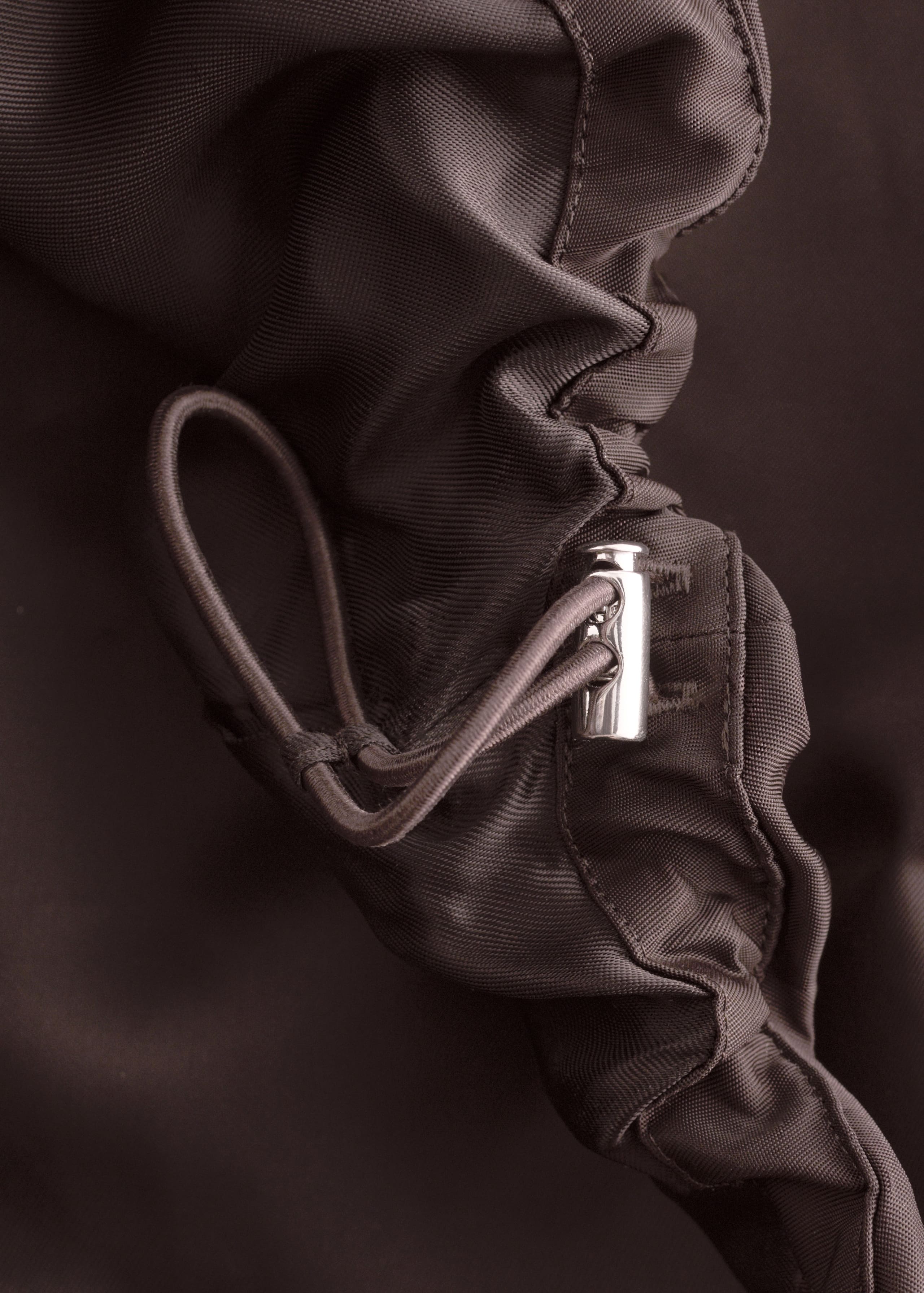 Image of Sculpted Drawstring Mini Dress