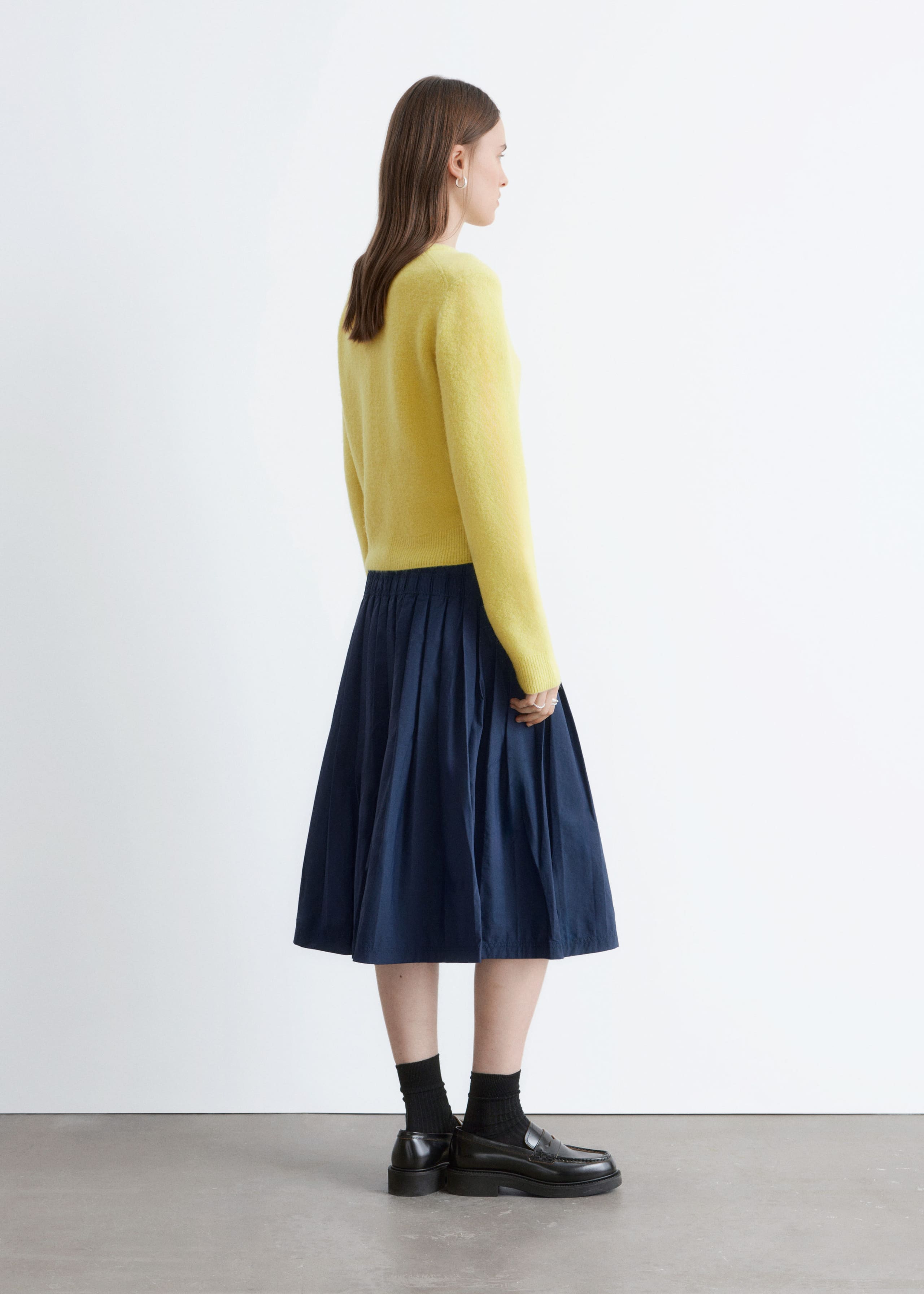 Image of Alpaca-Blend Cardigan