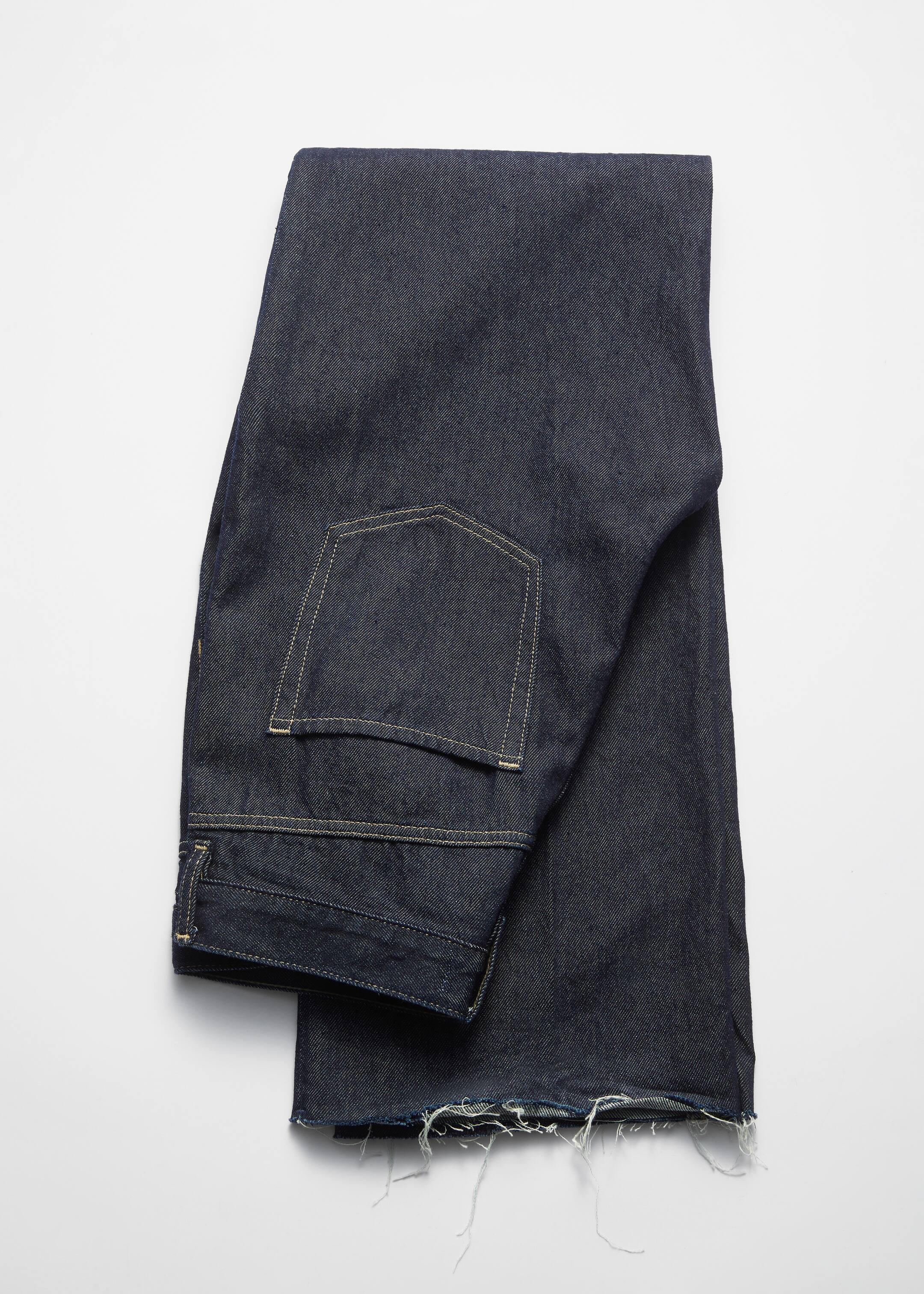 Zobrazit větší obrázek: High-Waist Straight-Leg Jeans - Dark Blue - ŽENY | H&M CZ 2