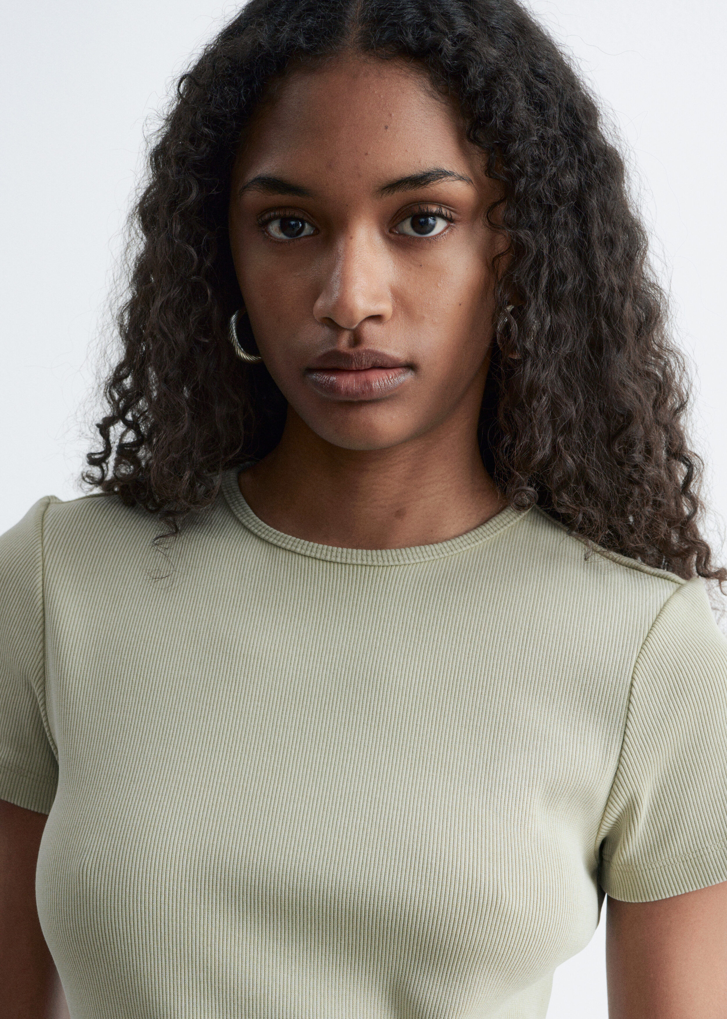 Smocked Frill Top - Red - Tops - & Other Stories US