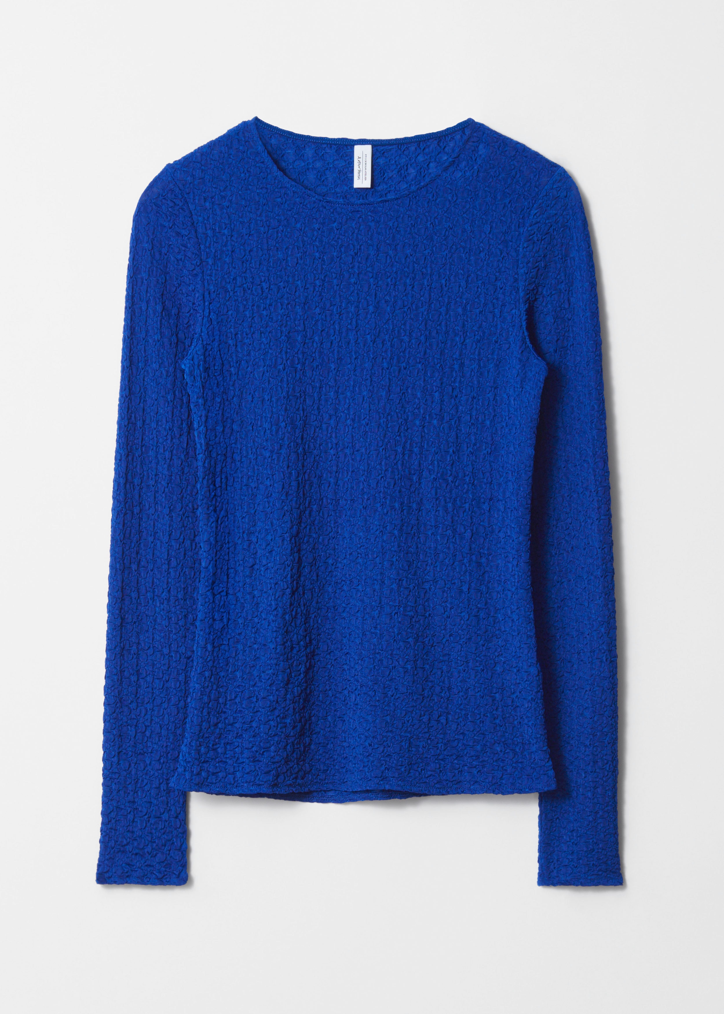 トップス MEER AMERICAN SLEEVE COTTON KNIT TOP AMERICAN SLEEVE COTTON KNIT TOP /BLK A494 - MEER.